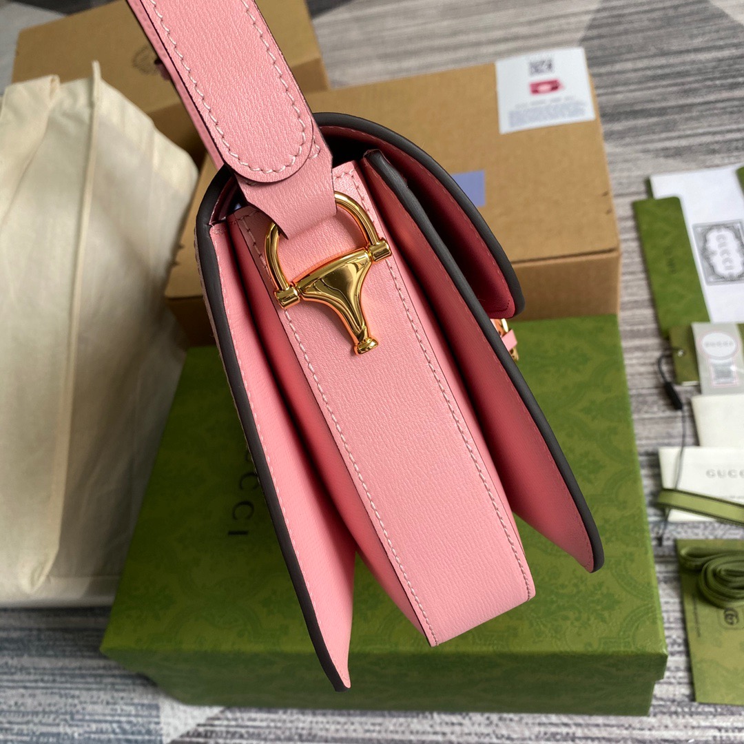 Gucci Horsebit 1955 Shoulder Bag Red For Women, Women’s Bags 9.8in/25cm GG 