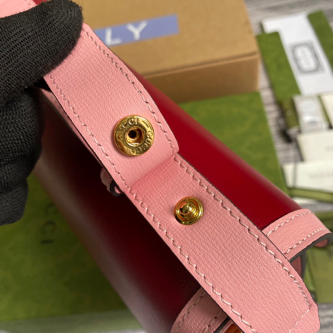 Gucci Horsebit 1955 Shoulder Bag Red For Women, Women’s Bags 9.8in/25cm GG 