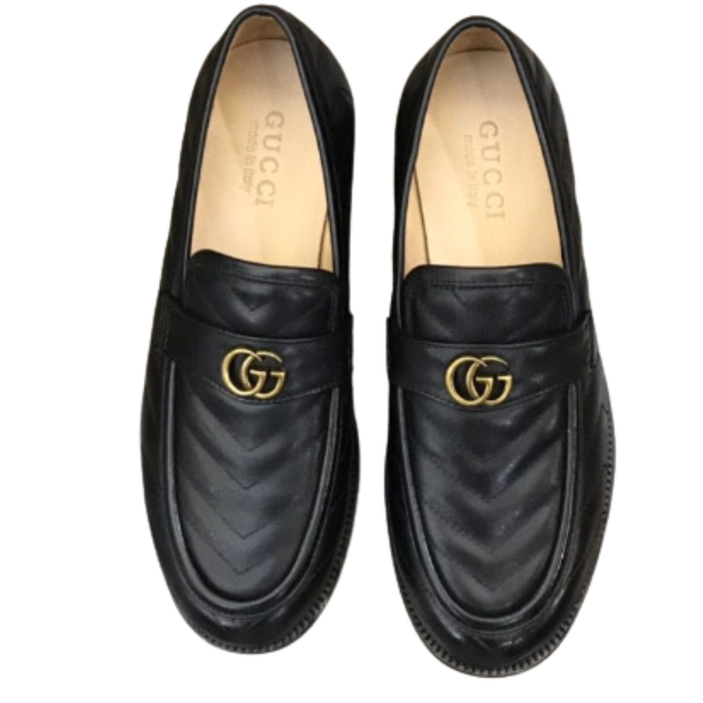 Gucci Loafer With Interlocking G Black For Men