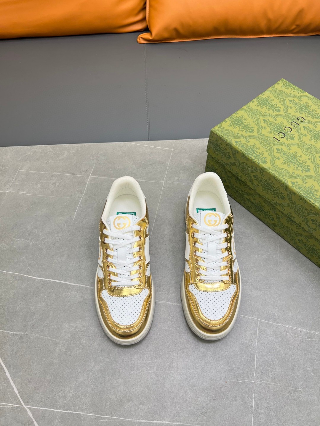 Gucci Mac80 Sneaker Gold For Men