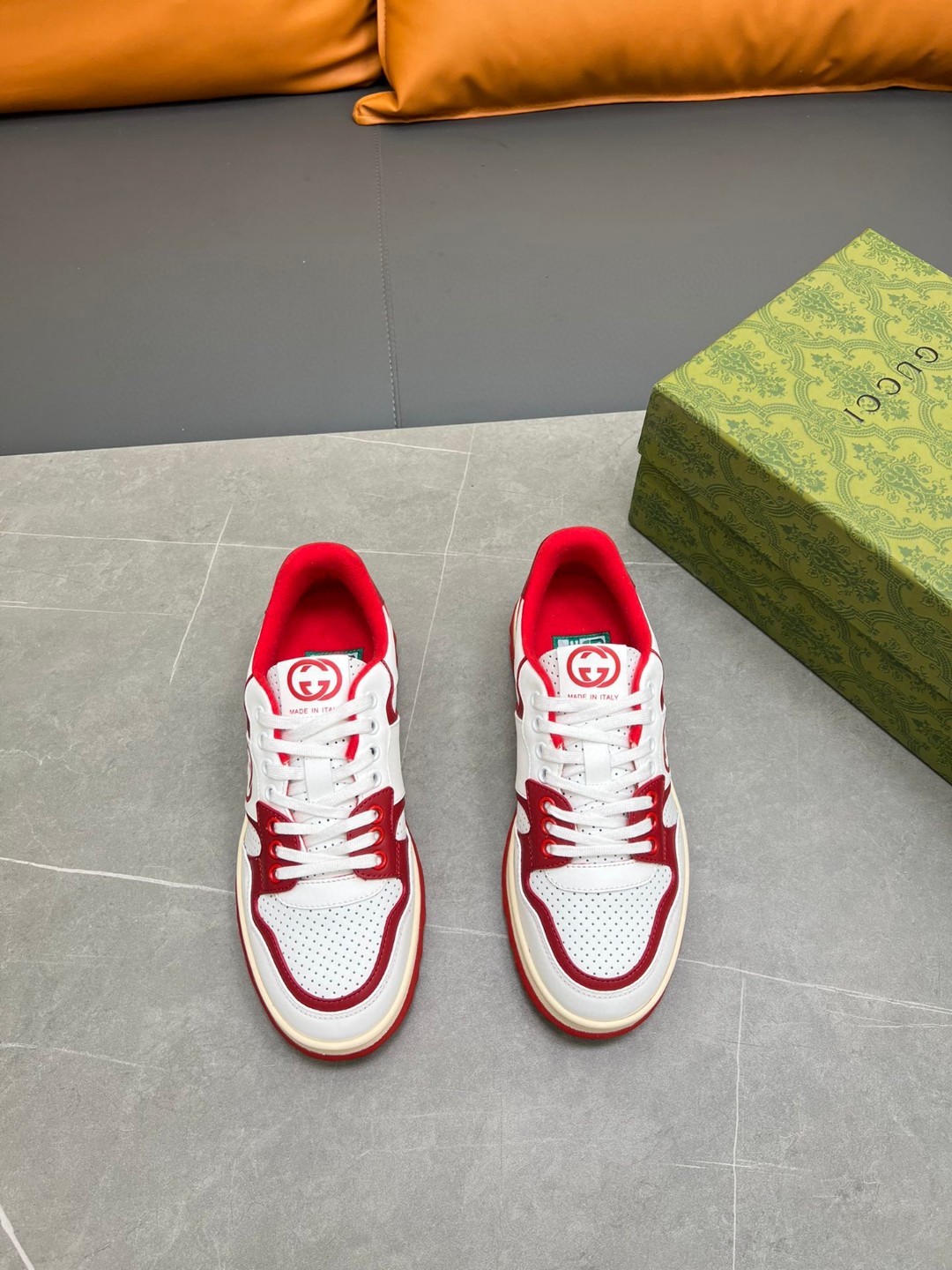 Gucci Mac80 Sneaker Red For Men