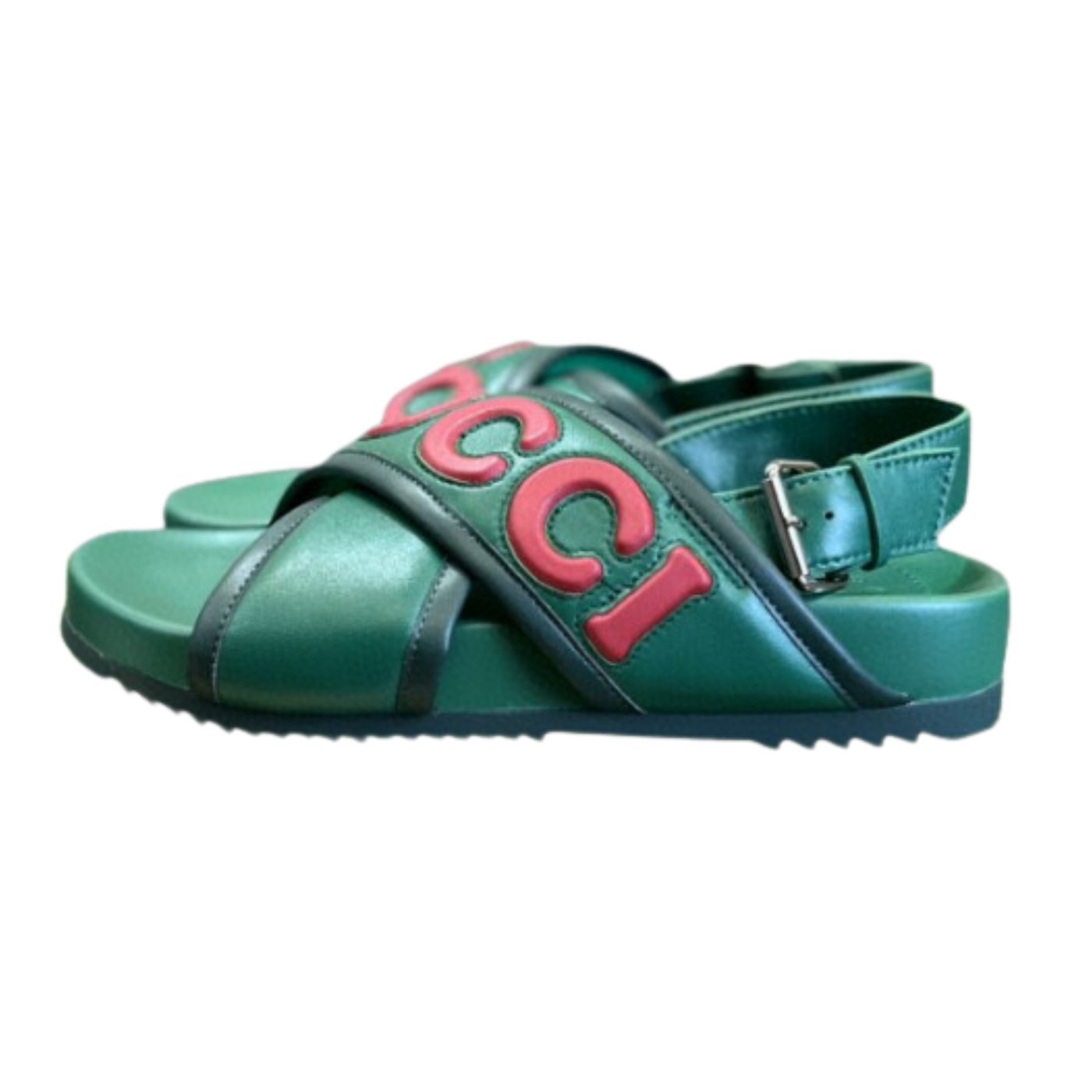 Gucci Men’s Sandal Green For Men