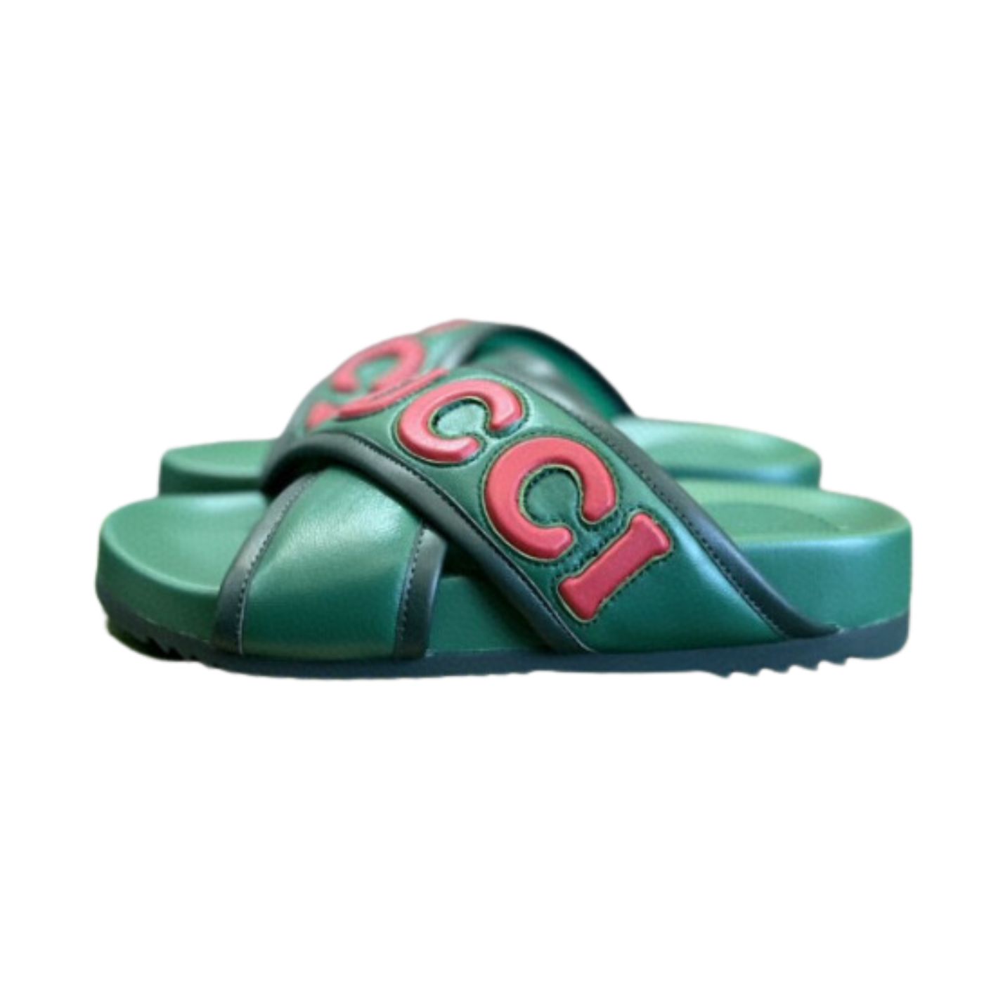 Gucci Men’s Sandal Green For Men