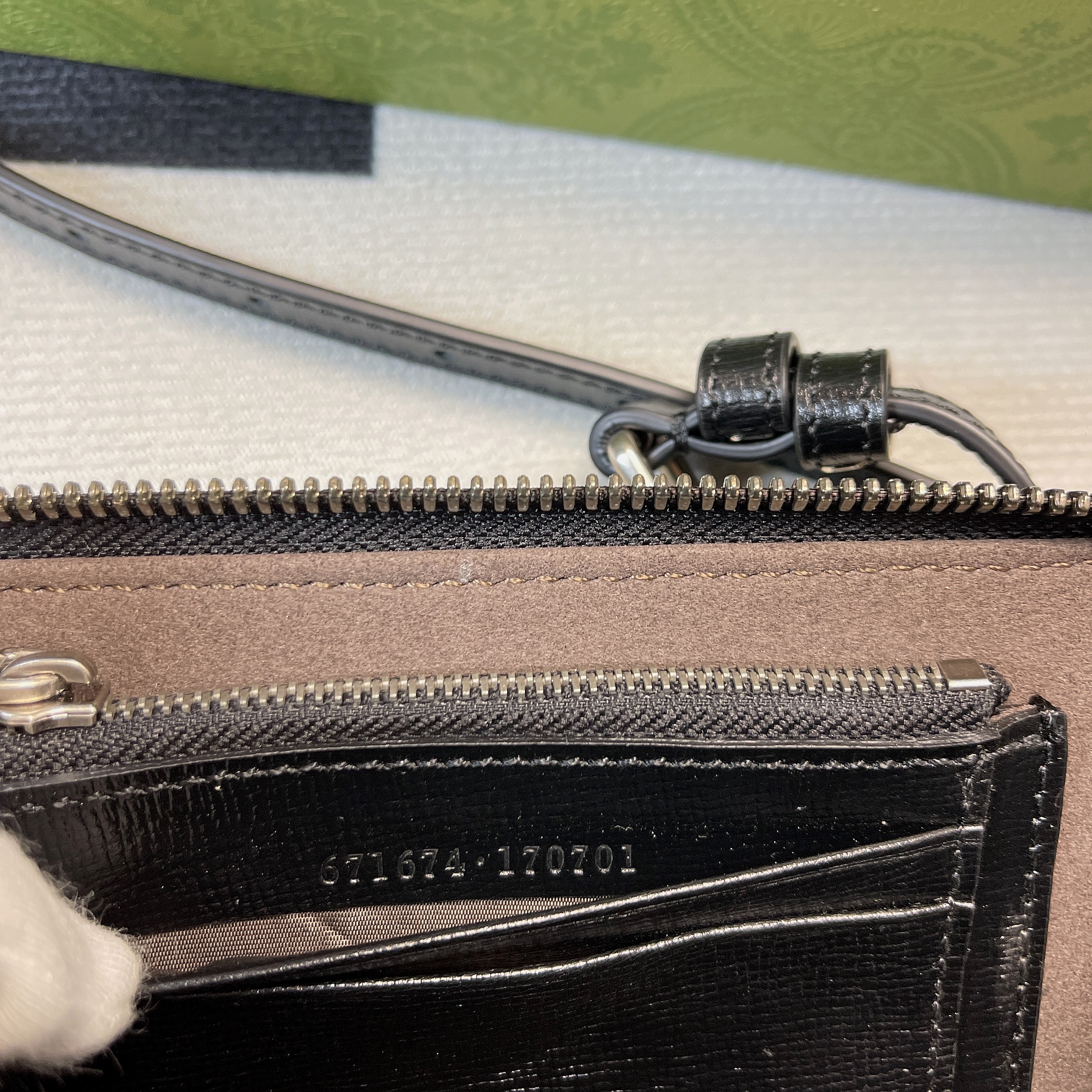 Gucci Mini Bag With Interlocking G Black GG Supreme Canvas For Women 9in/23cm GG