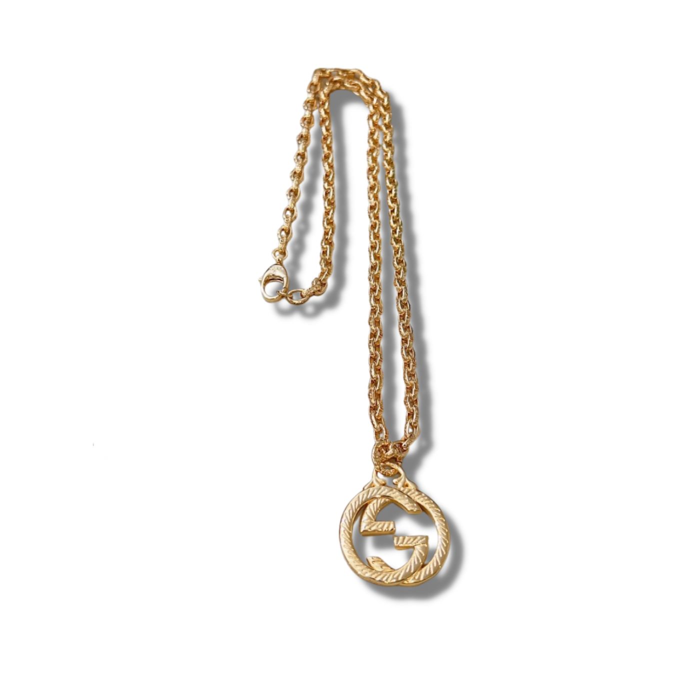 Gucci Necklace With Double G Gold For Women