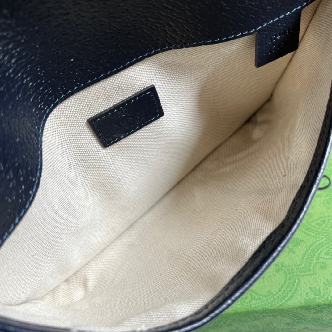 Gucci Ophidia Belt Bag Beige And Blue GG Supreme Canvas For Men  8.7in/22cm GG 674081 96IWN 4076