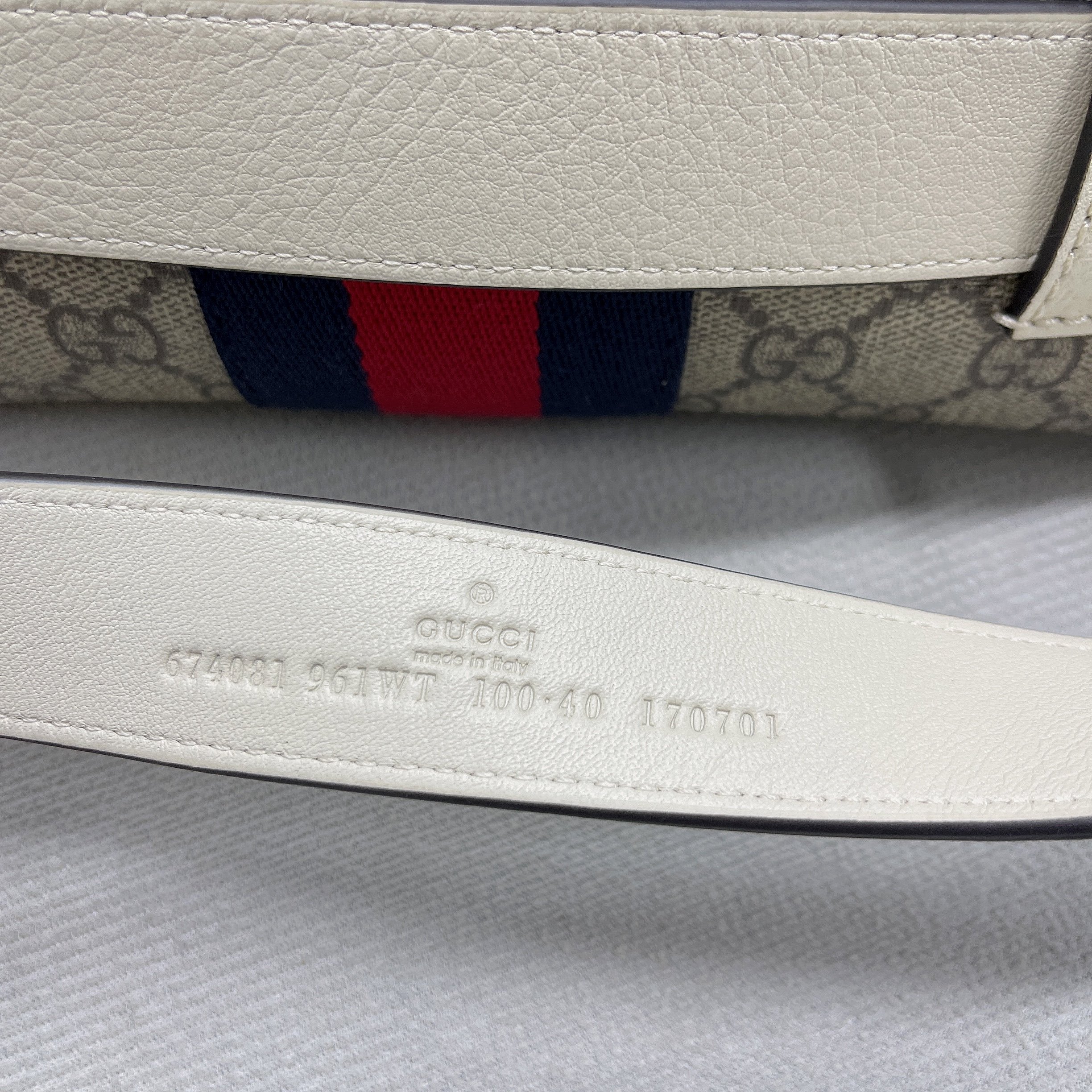 Gucci Ophidia Belt Bag Beige And Ebony GG Supreme Canvas, A Material With Low Environmental Impact For Men  8.7in/22cm GG 674081 96IWT 9794