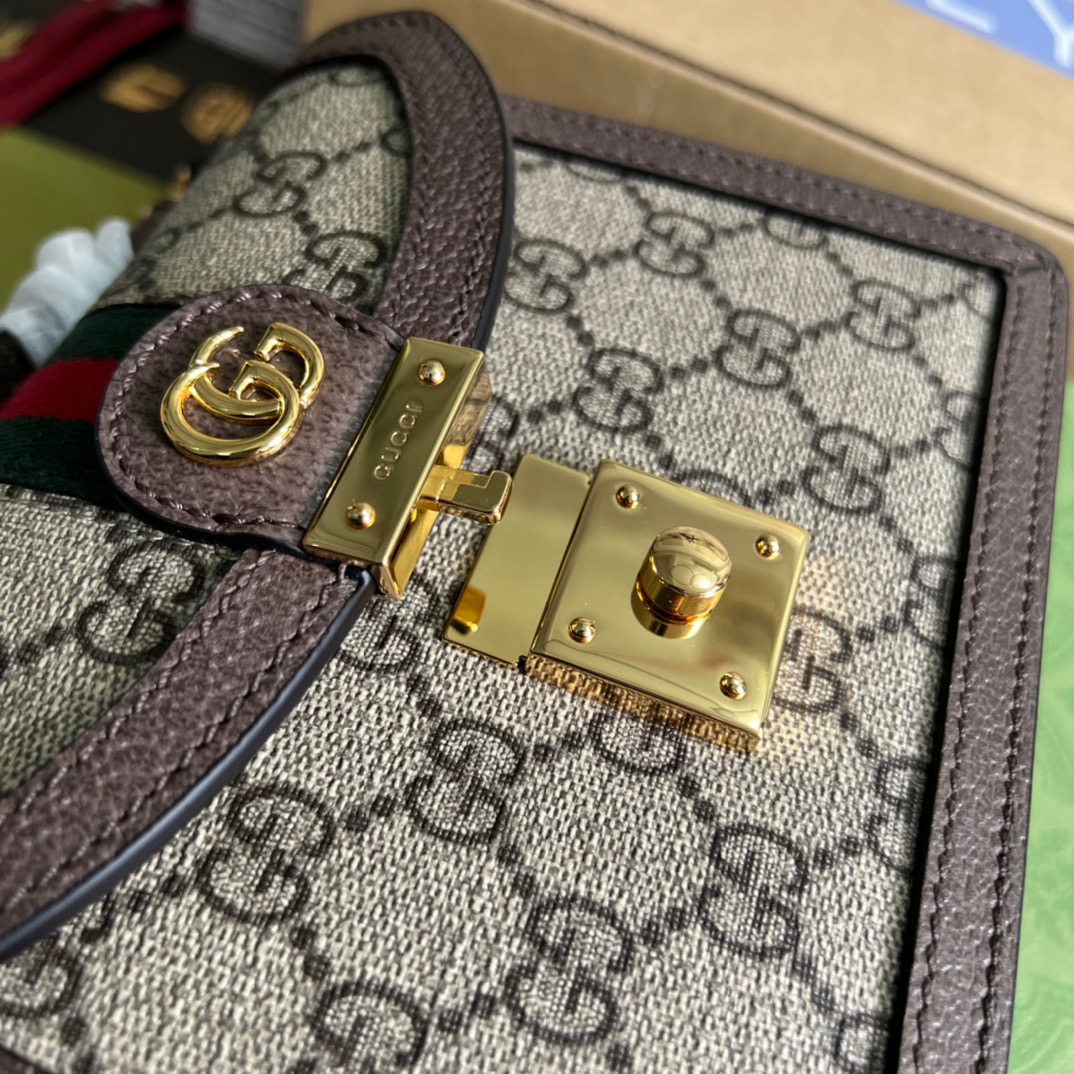 Gucci Ophidia GG Mini Shoulder Bag Beige For Women, Women’s Bags 6.9in/18cm GG 696180 96IWG 8745
