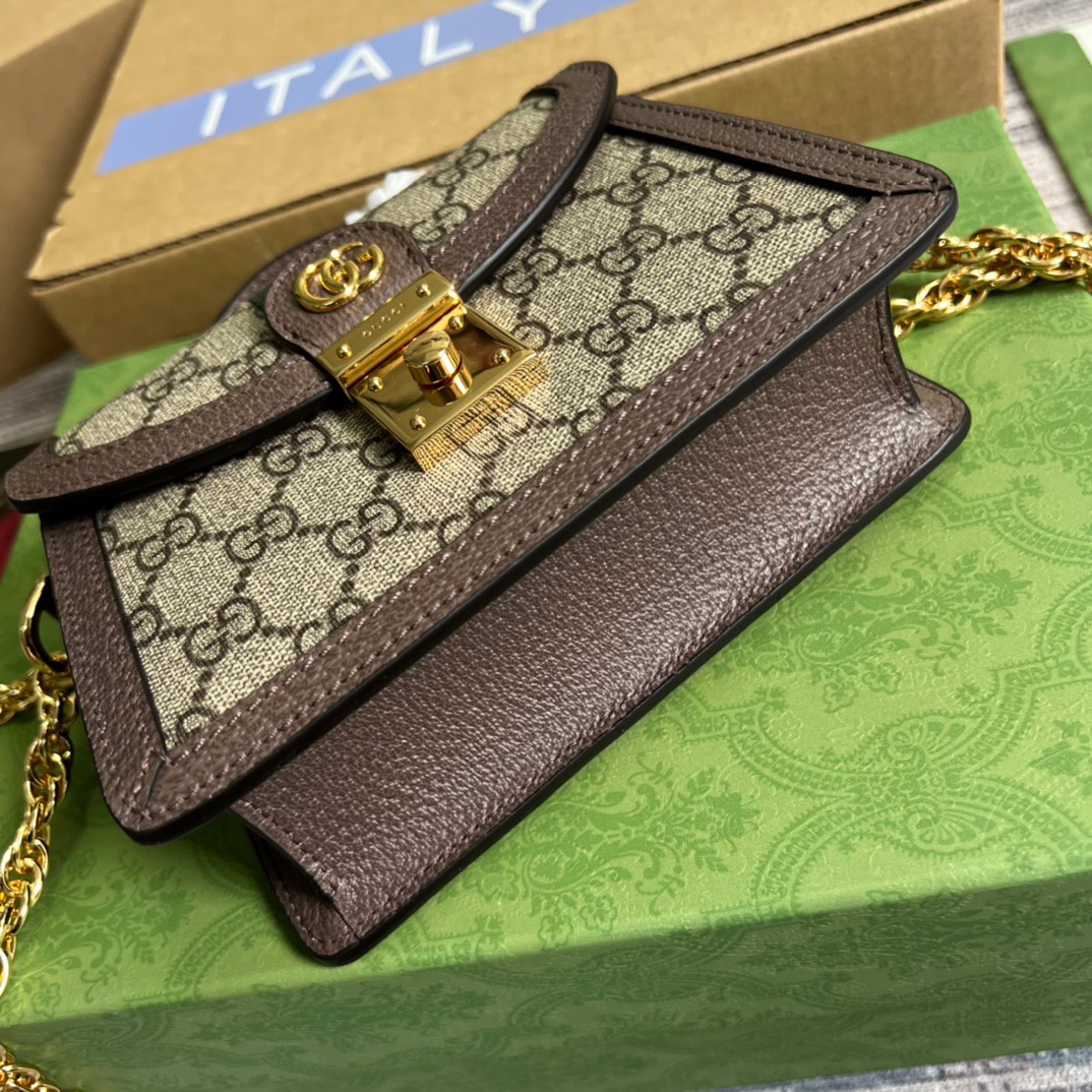 Gucci Ophidia GG Mini Shoulder Bag Beige For Women, Women’s Bags 6.9in/18cm GG 696180 96IWG 8745