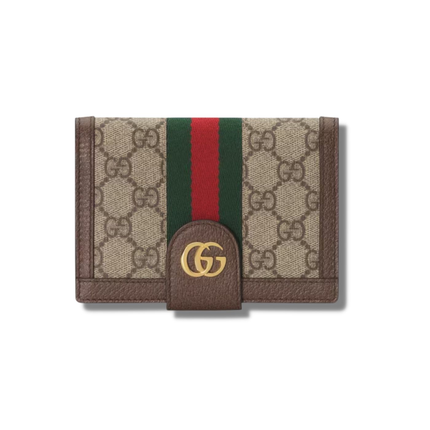 Gucci Ophidia GG Passport Case Supreme Canvas Beige For Women? 5.7in/14.5cm 598914 96IWG 8745