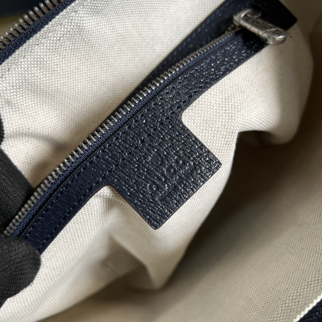 Gucci Ophidia GG Small Shoulder Bag Beige And Blue GG Supreme Canvas For Women 12in/30cm 598125 2ZGMN 4076