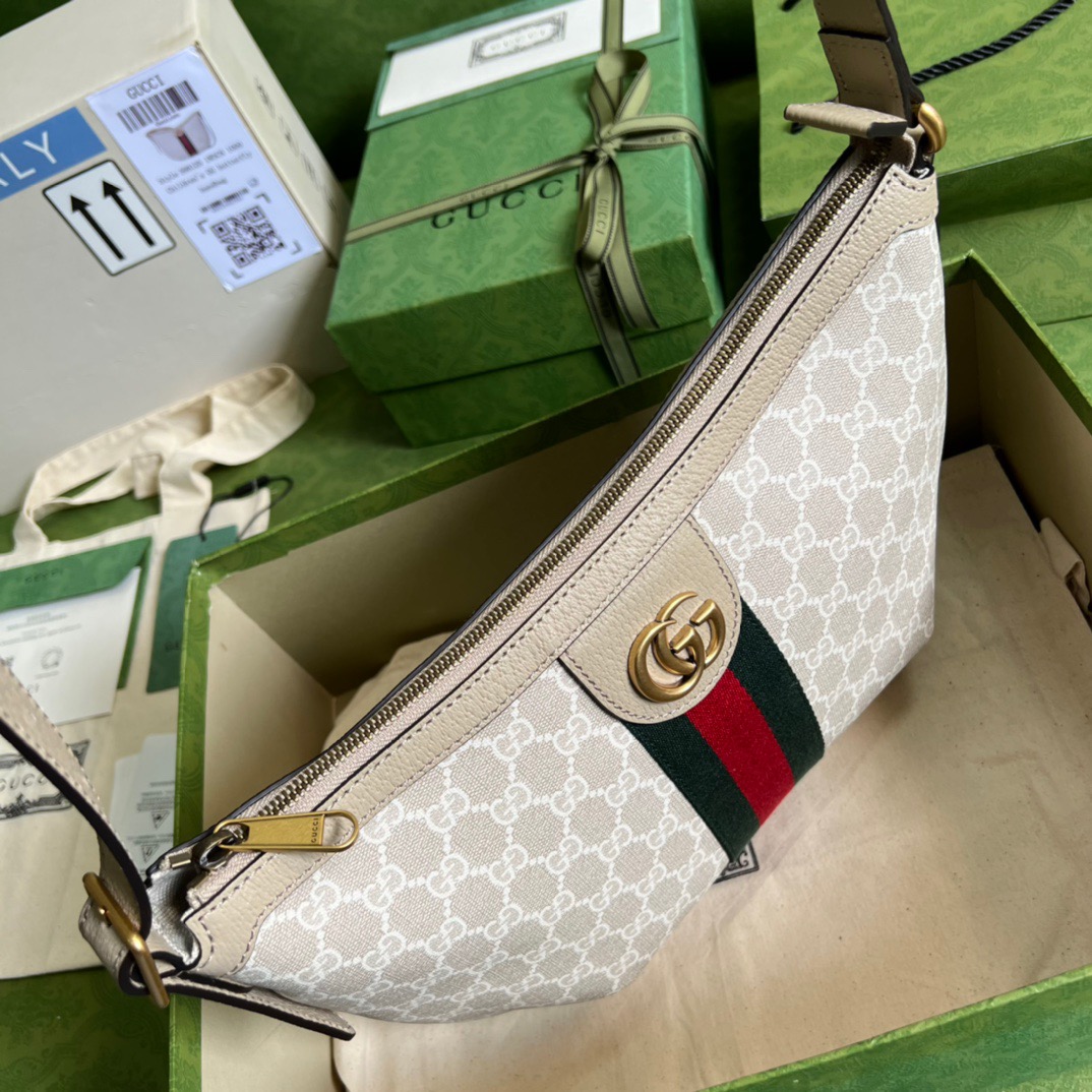 Gucci Ophidia GG Small Shoulder Bag Beige For Women, Women’s Bags 11.8in/30cm GG 598125 UULAT 9682