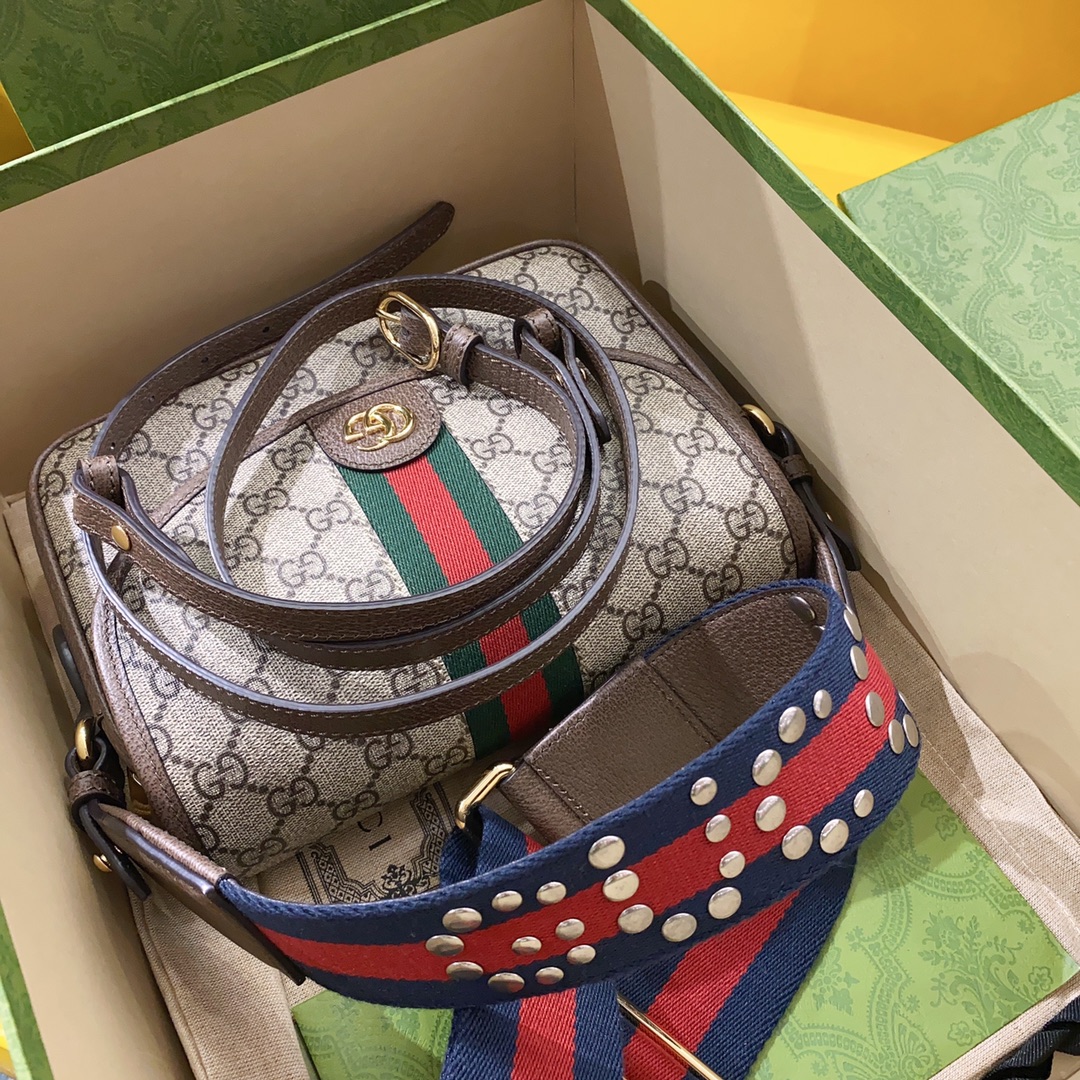 Gucci Ophidia GG Small Shoulder Bag Beige For Women, Women’s Bags 9.1in/23cm GG 722117 FAAX3 9789