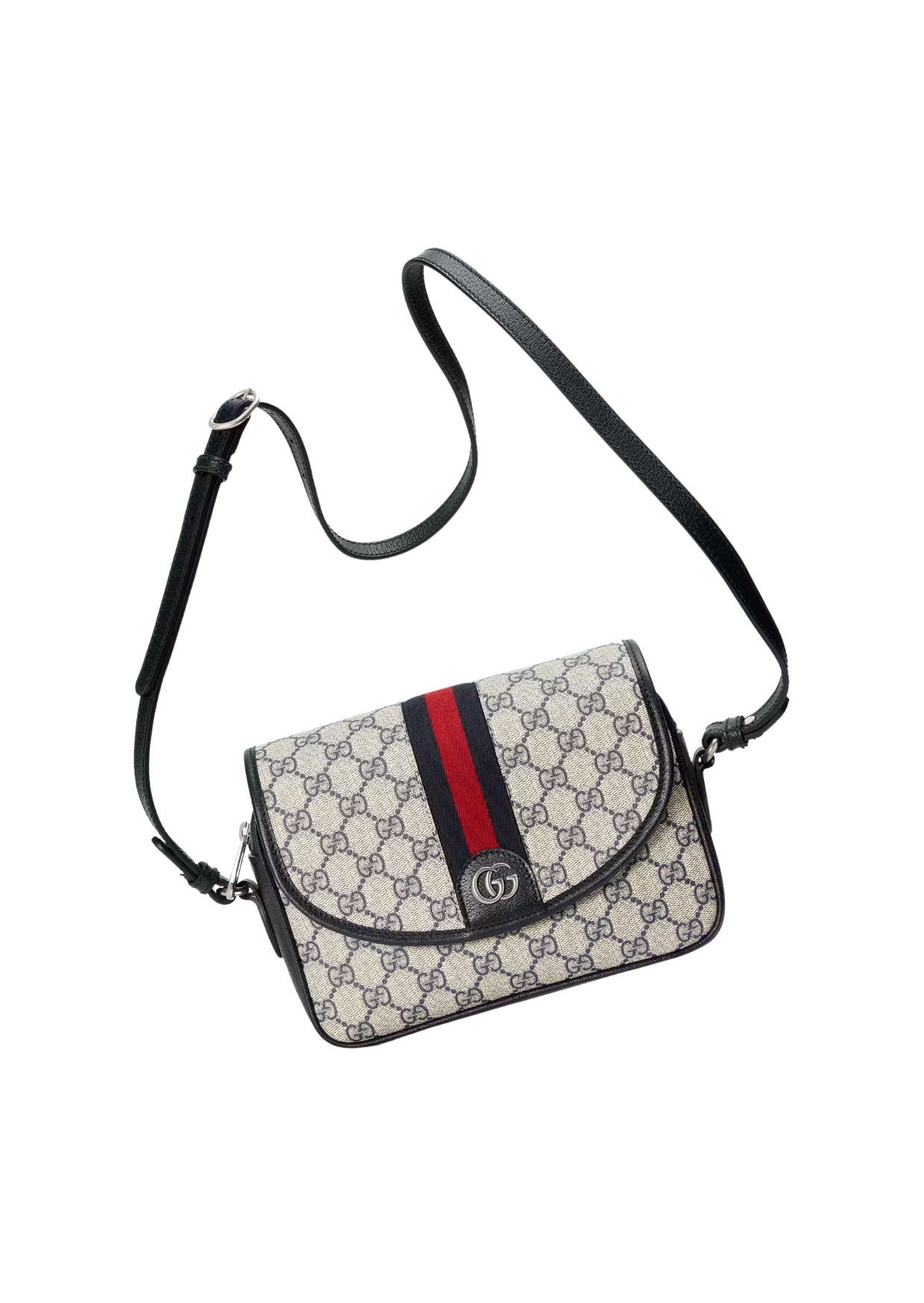 Gucci Ophidia GG Small Shoulder Bag Dark Blue/Beige For Women, Women’s Bags 9.1in/23cm GG
