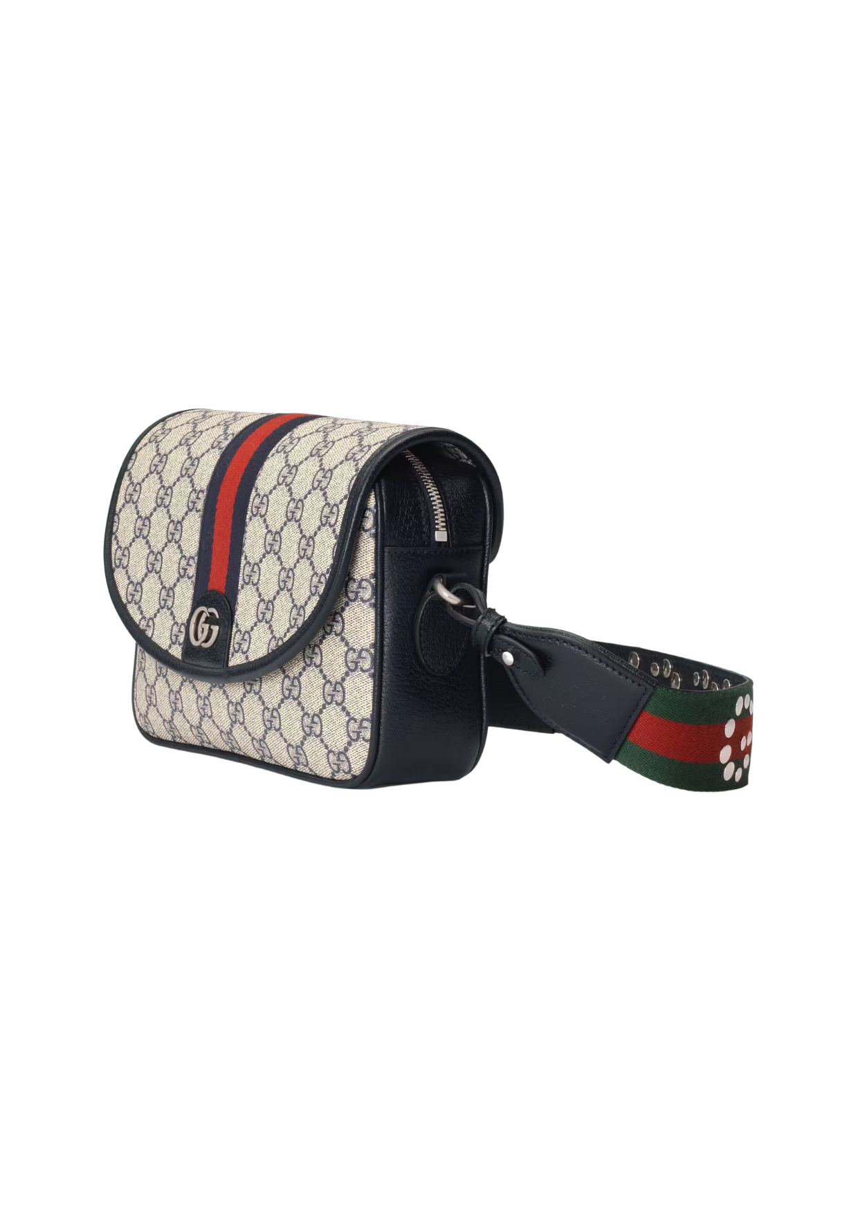 Gucci Ophidia GG Small Shoulder Bag Dark Blue/Beige For Women, Women’s Bags 9.1in/23cm GG