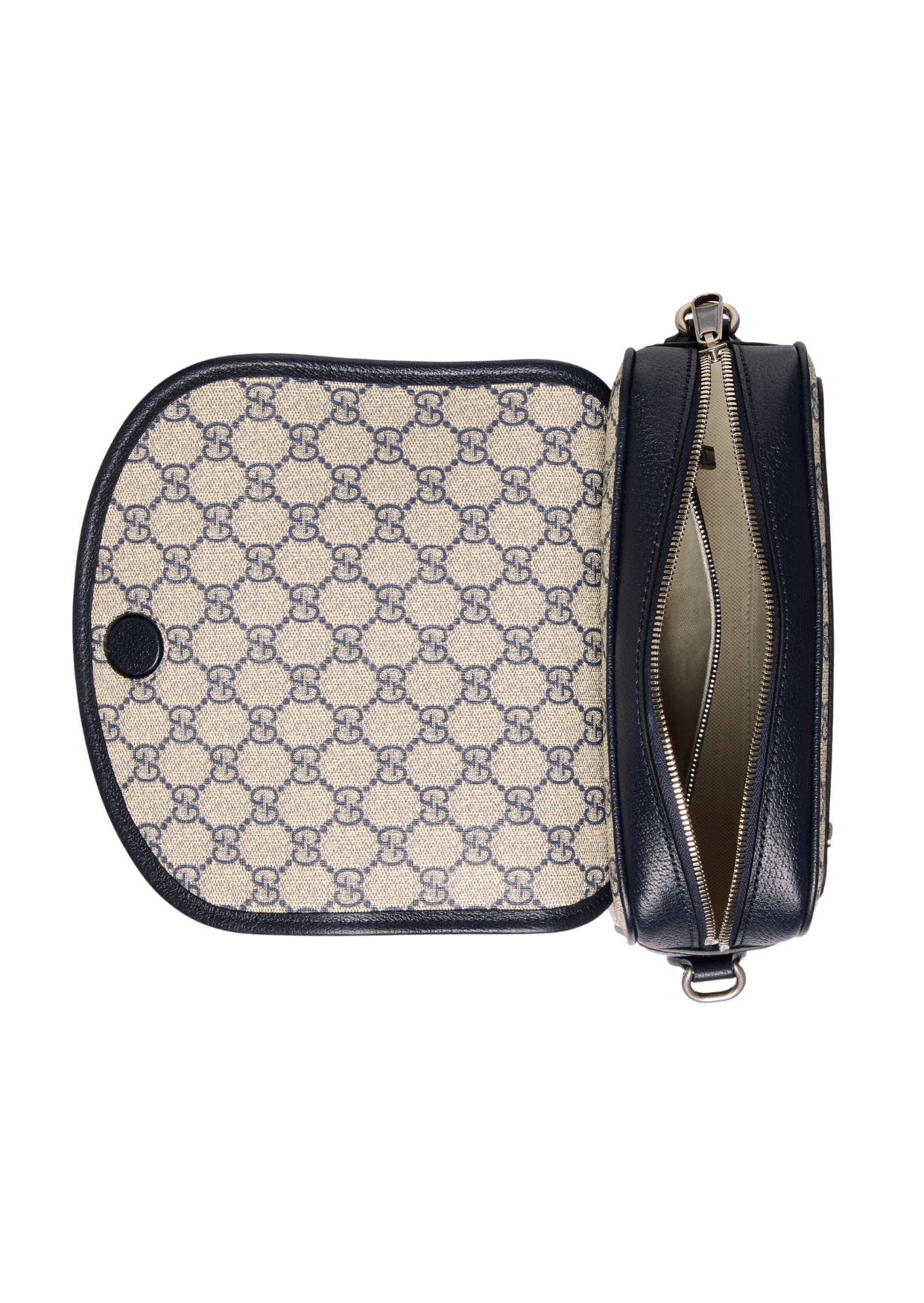 Gucci Ophidia GG Small Shoulder Bag Dark Blue/Beige For Women, Women’s Bags 9.1in/23cm GG