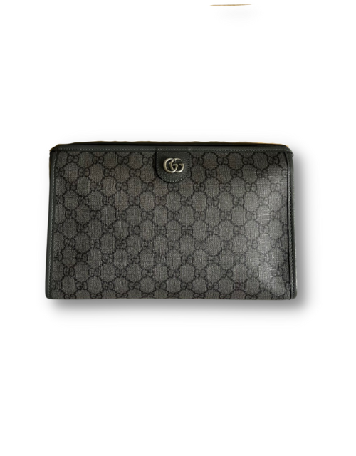 Gucci Ophidia GG Toiletry Case Supreme Canvas Grey For Men 11.2in/28.5cm ???598234 UULBN 1244
