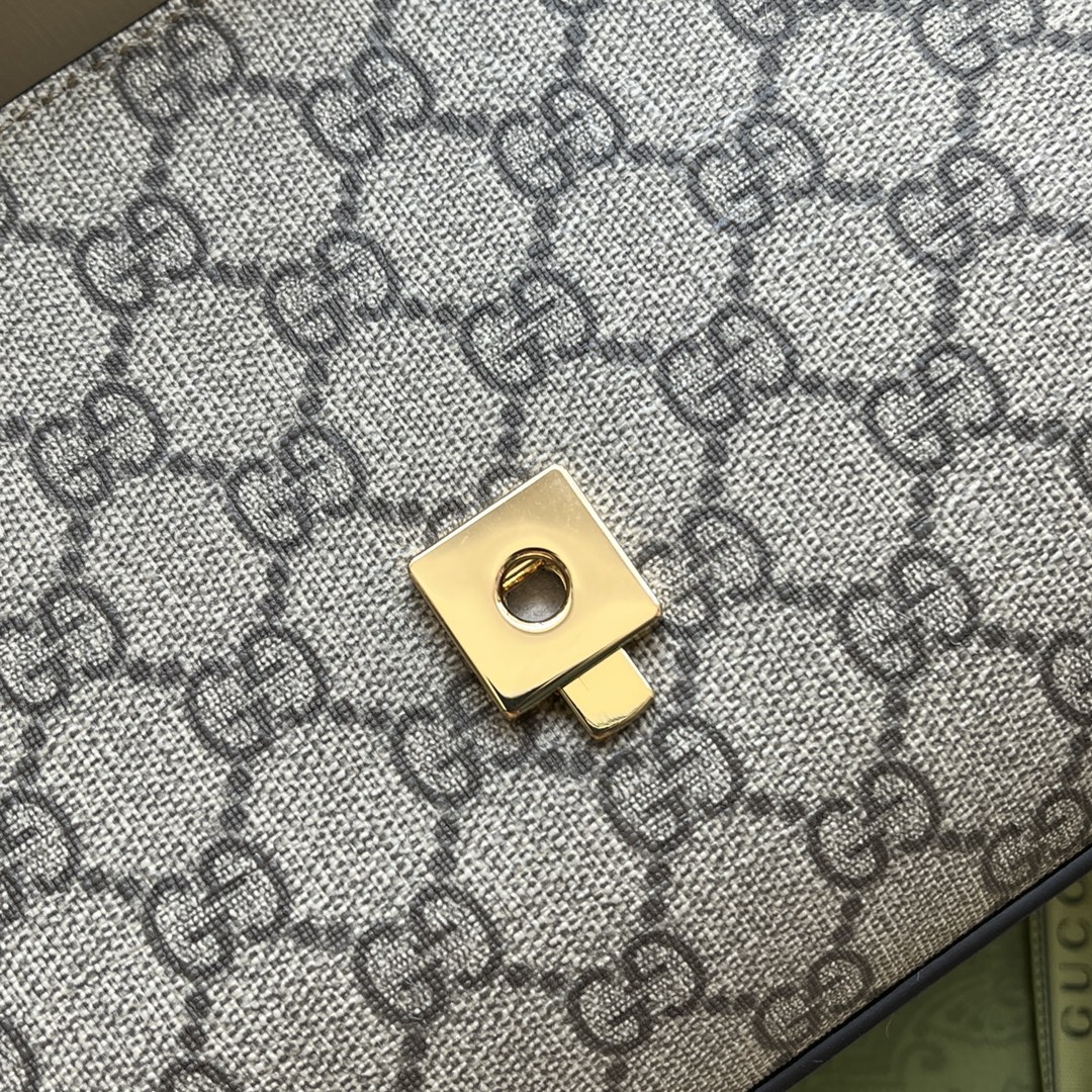 Gucci Ophidia Gucci Horsebit 1955 Mini Bag White And Beige For Women, Women’s Bags 8.6in/22cm GG