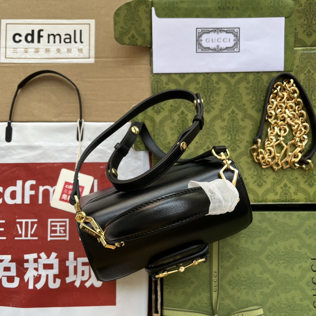 Gucci Ophidia Gucci Horsebit 1955 Mini Bag White For Women, Women’s Bags 8.6in/22cm GG 703848 AAA7G 1000