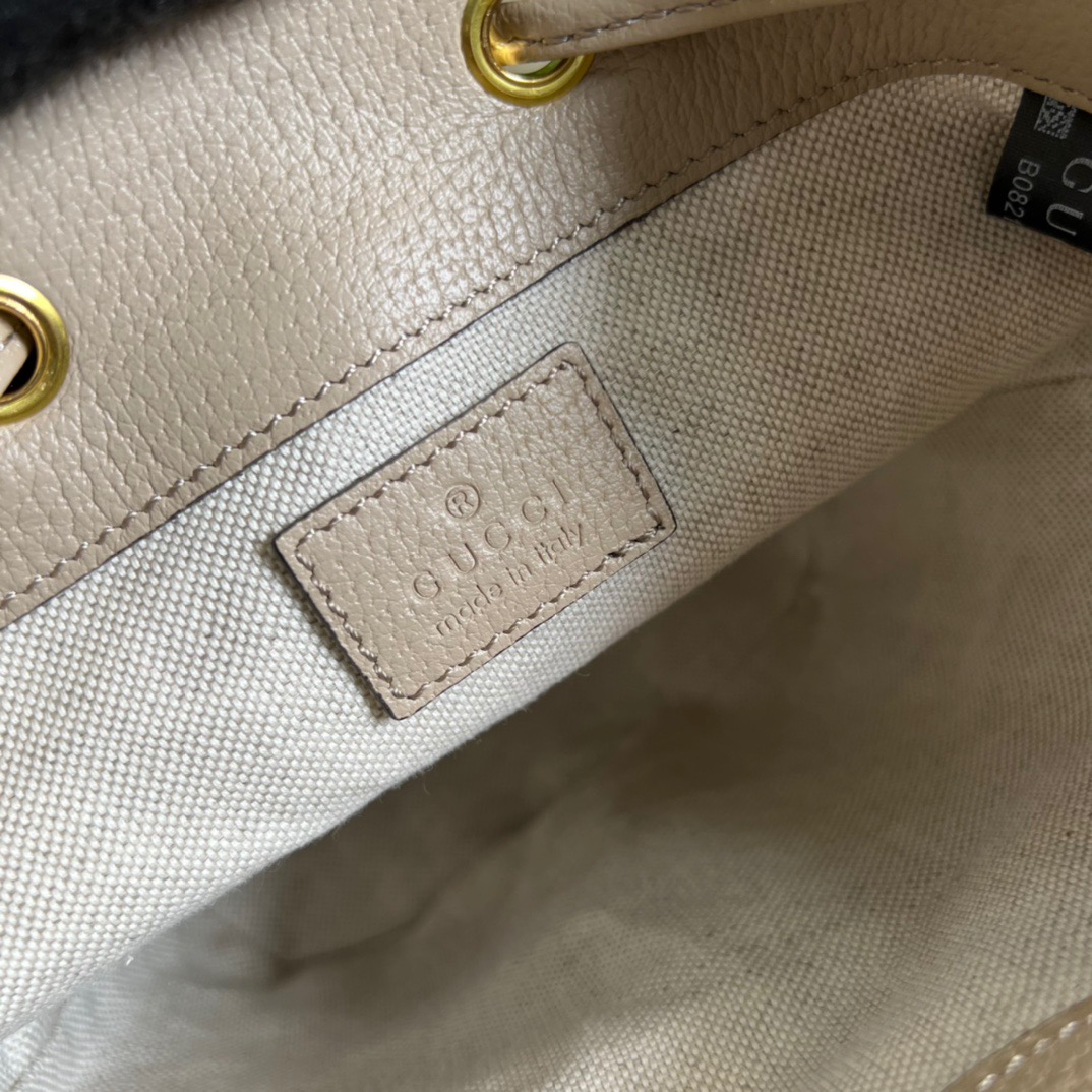 Gucci Ophidia Mini GG Bucket Bag White For Women, Women’s Bags 7.5in/19cm GG