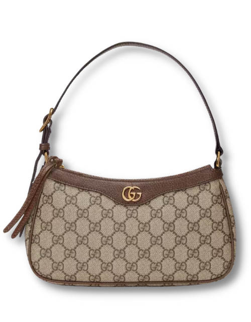 Gucci Ophidia Small Handbag Black/Brown/Beige For Women 9.9in/25cm ??735145 KAAAD