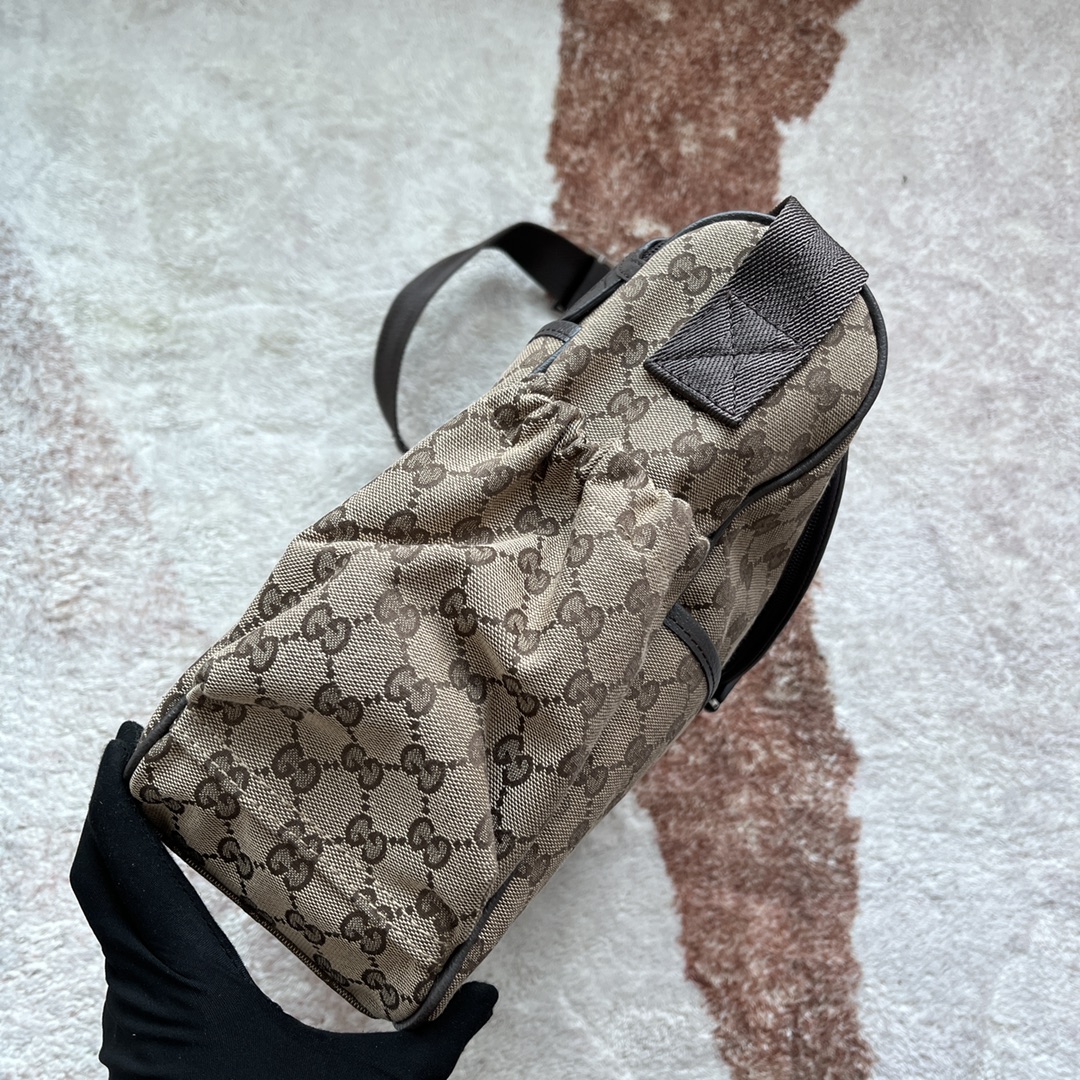 Gucci Original GG Baby Changing Bag Brown For Women, Women’s Bags 16.9in/43cm GG