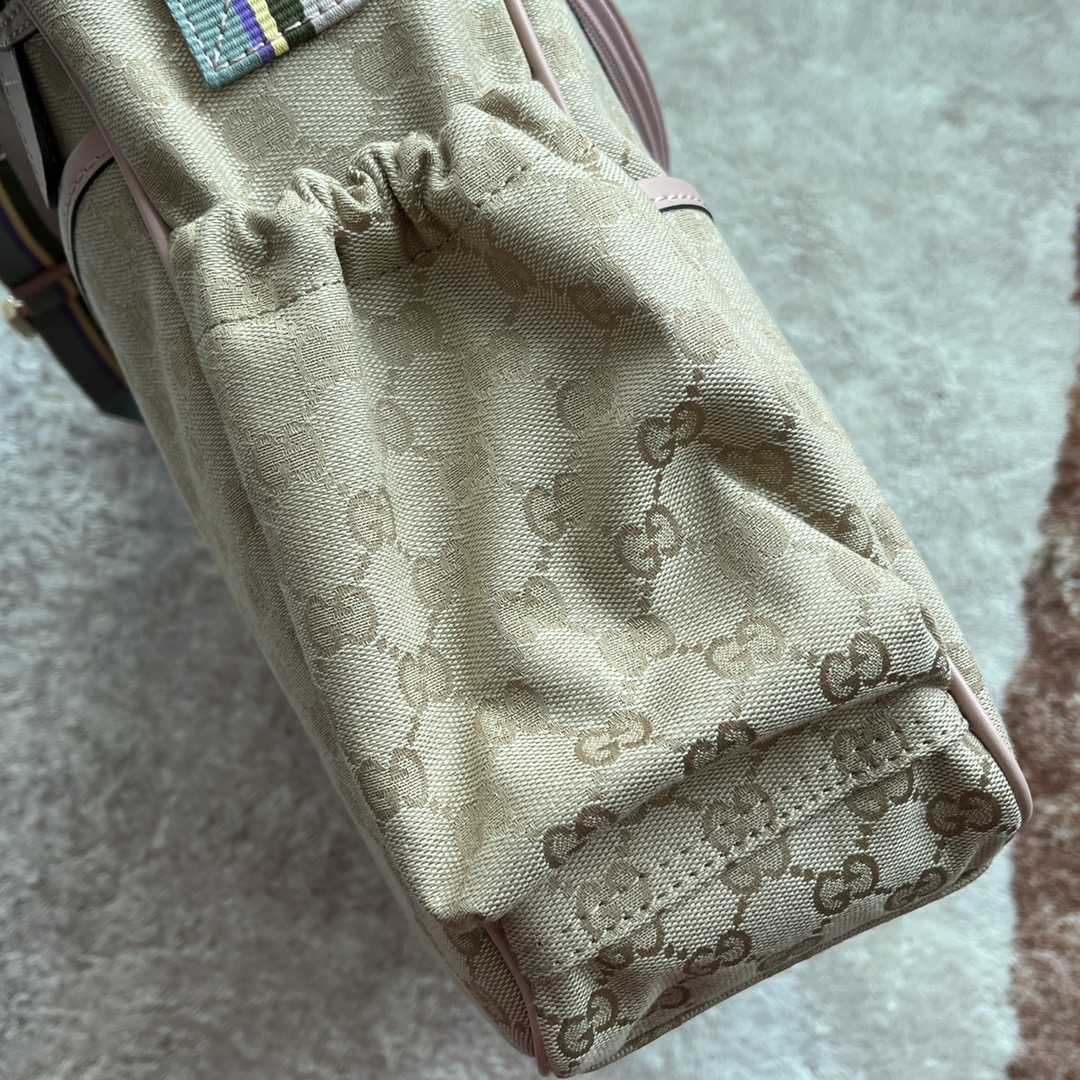 Gucci Original GG Baby Changing Bag Brown For Women, Women’s Bags 16.9in/43cm GG