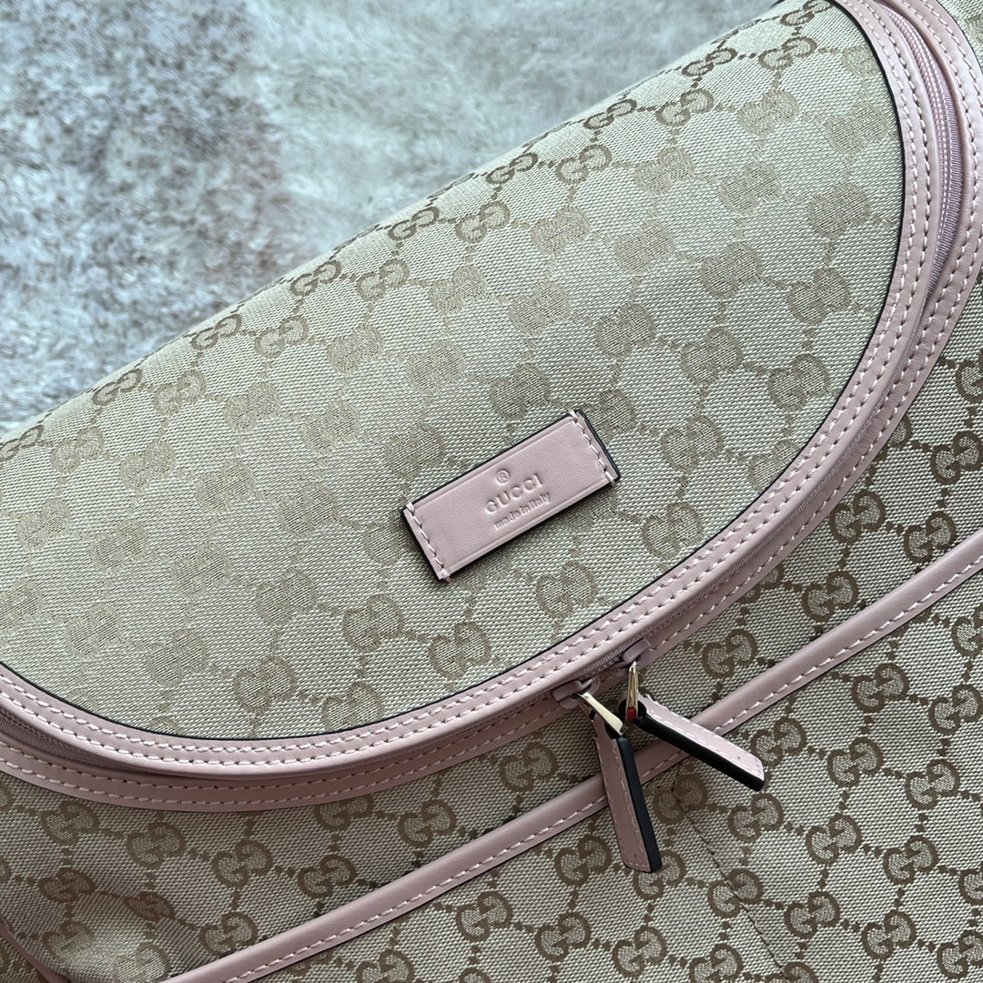 Gucci Original GG Baby Changing Bag Brown For Women, Women’s Bags 16.9in/43cm GG