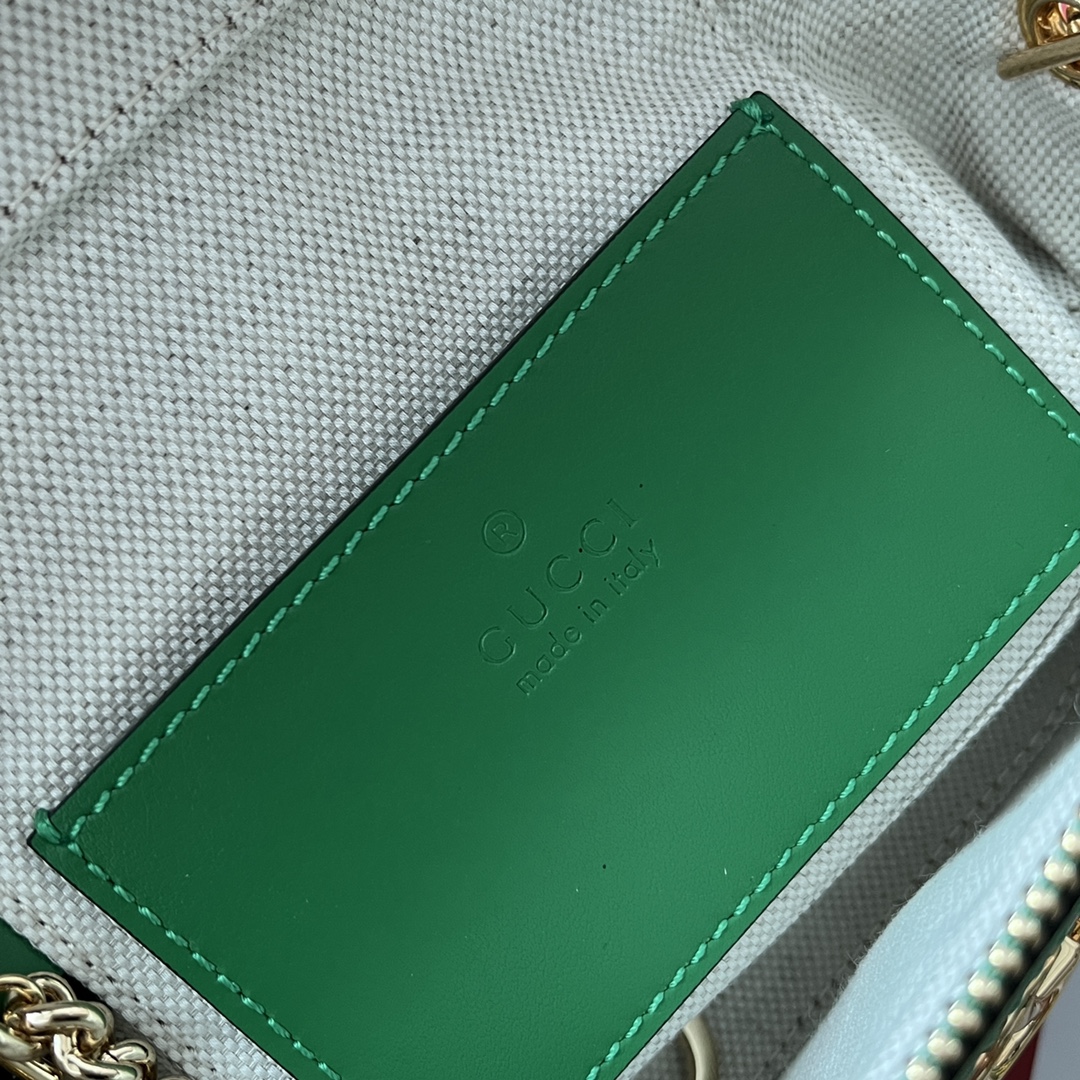 Gucci Quilted GG Mini Handbag Green For Women, Women’s Bags 6.3in/16cm GG 723770 UM8IG 3219