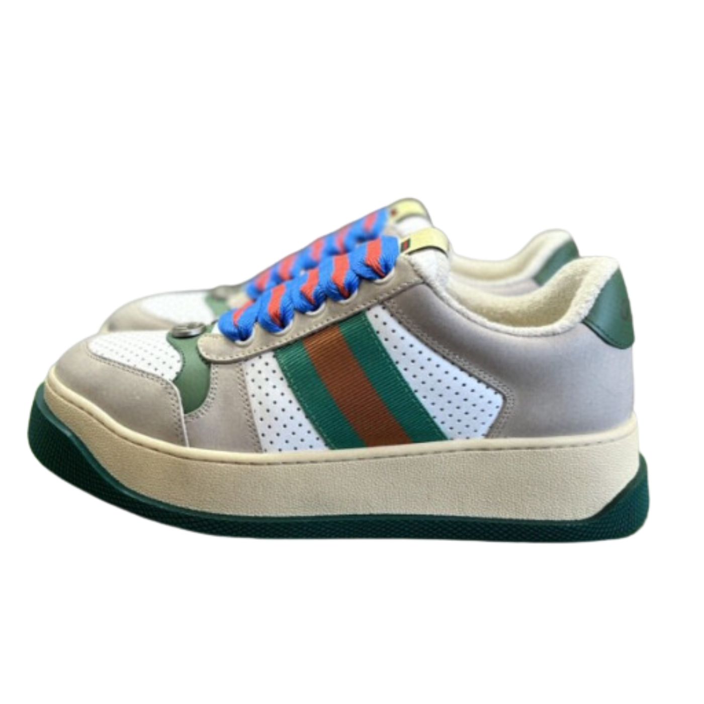 Gucci Screener GG Sneaker Grey For Men