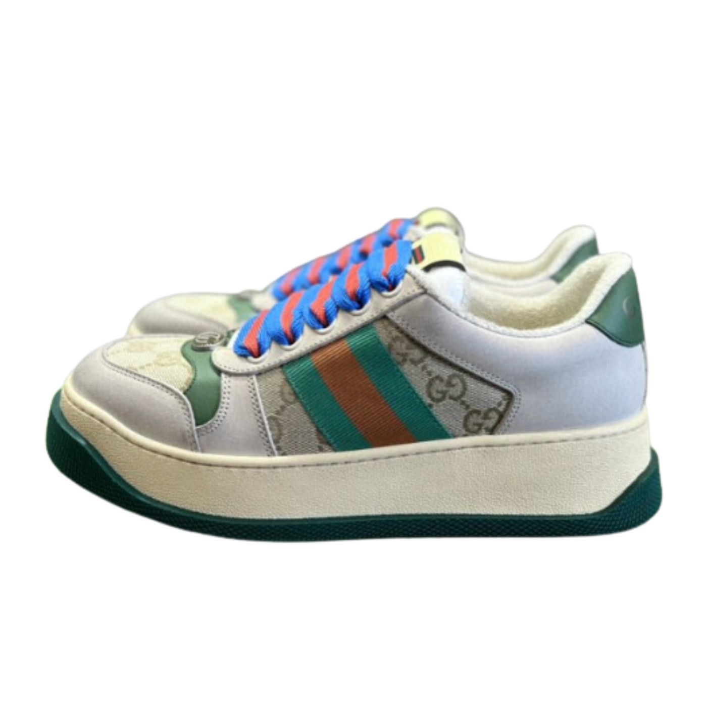Gucci Screener GG Sneaker Grey For Men