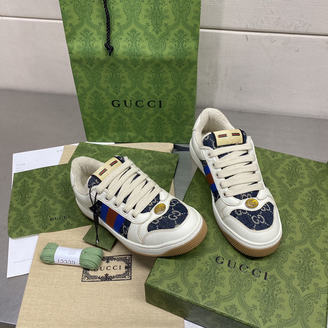 Gucci Screener GG Sneaker White For Men