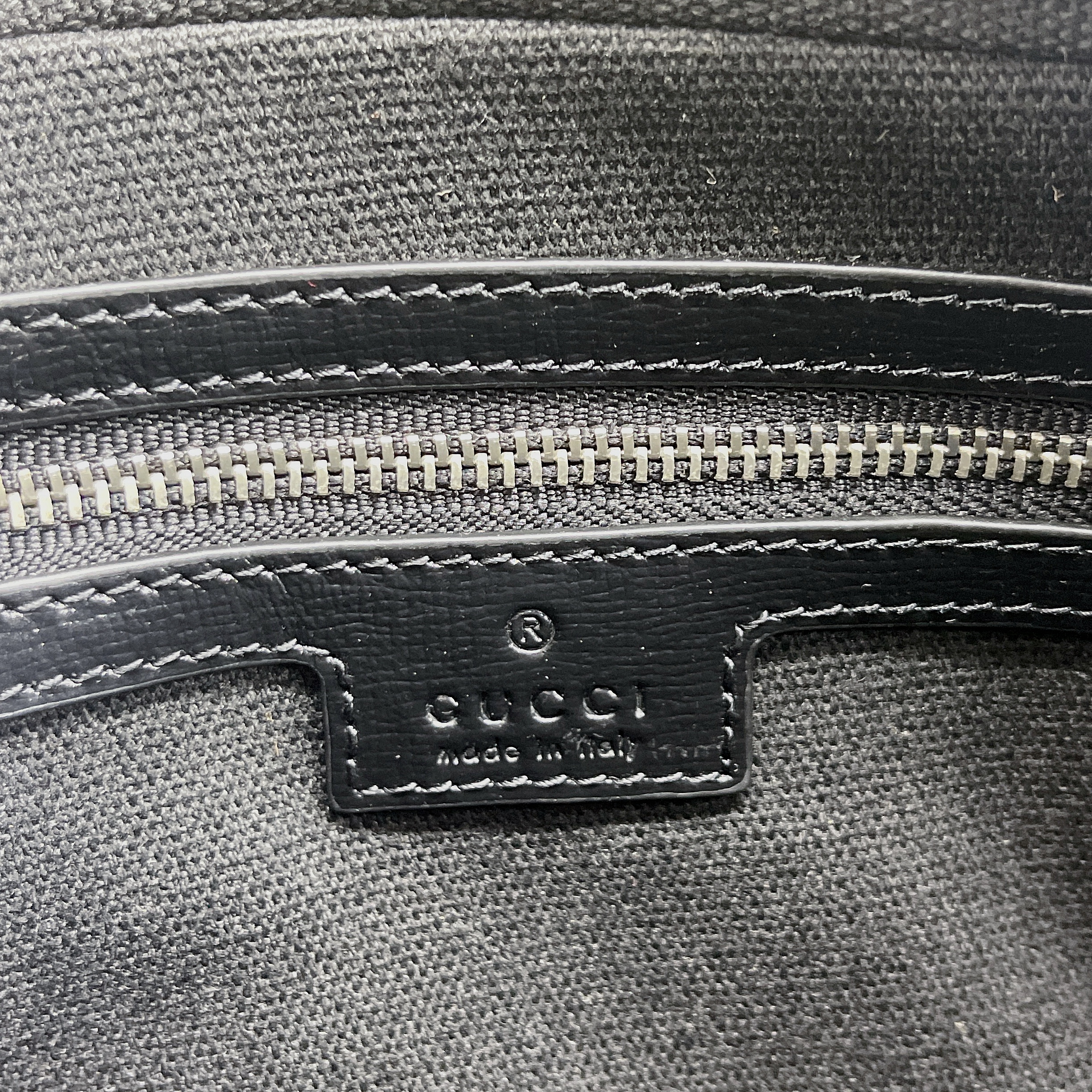 Gucci Shoulder Bag With Interlocking G Black GG Supreme Canvas For Women  9.6in/24.5cm