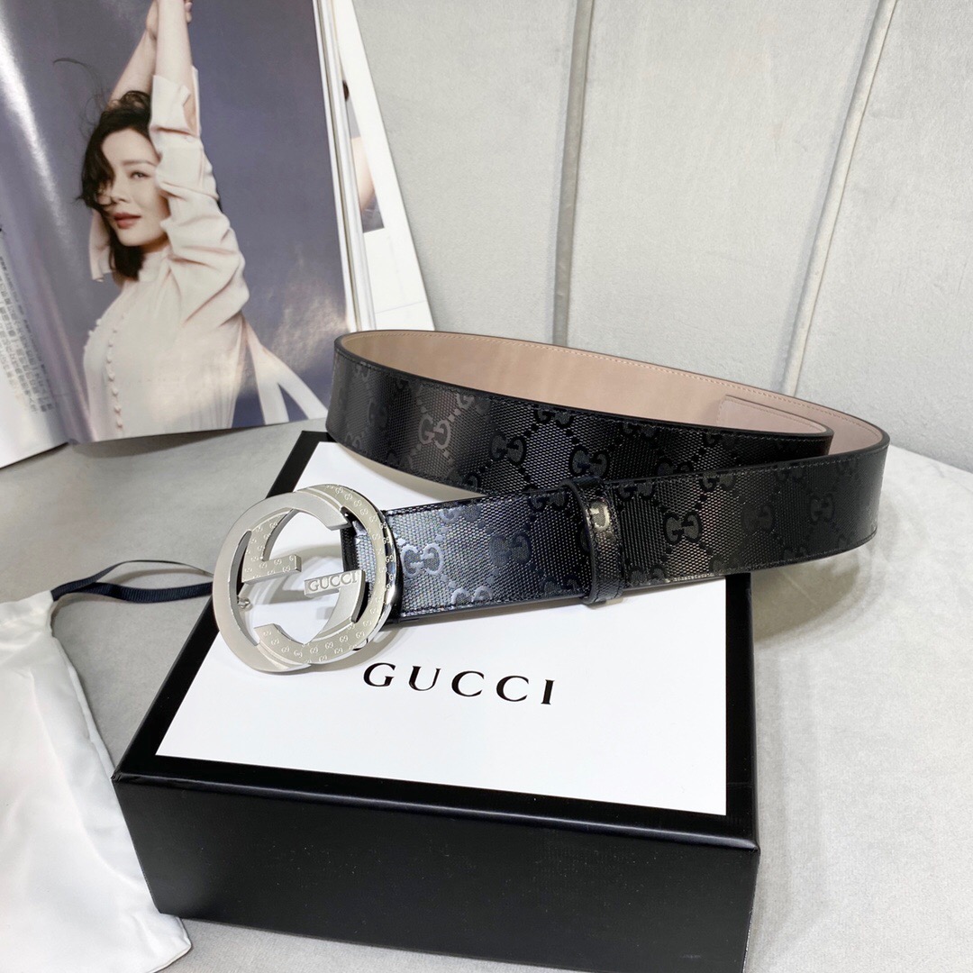 Gucci Signature Belt Black For Women, Women Belt