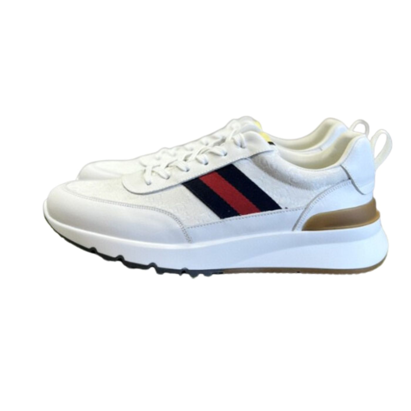 Gucci Sneaker With Web White For Men