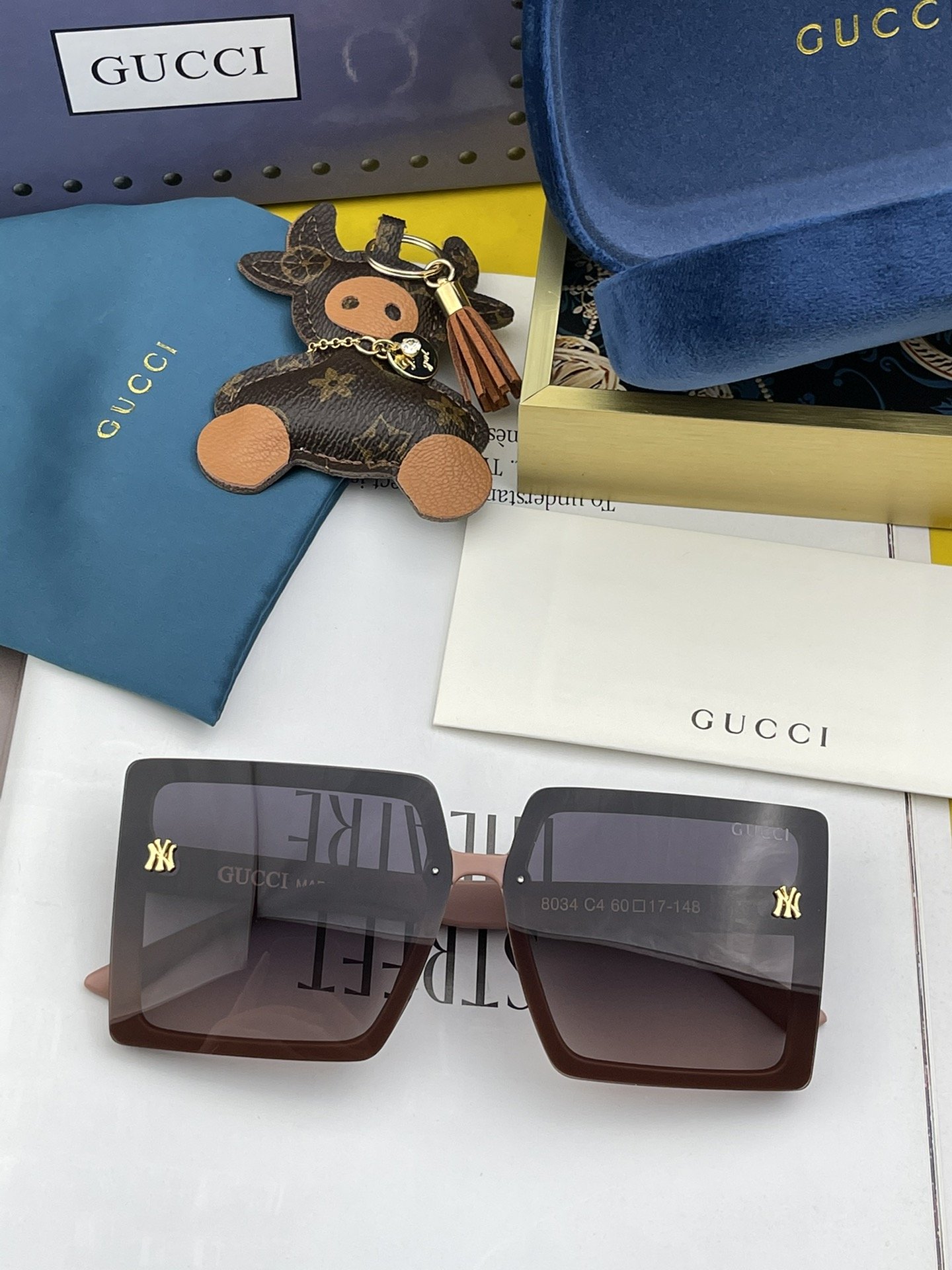 Gucci Square Frame Sunglasses