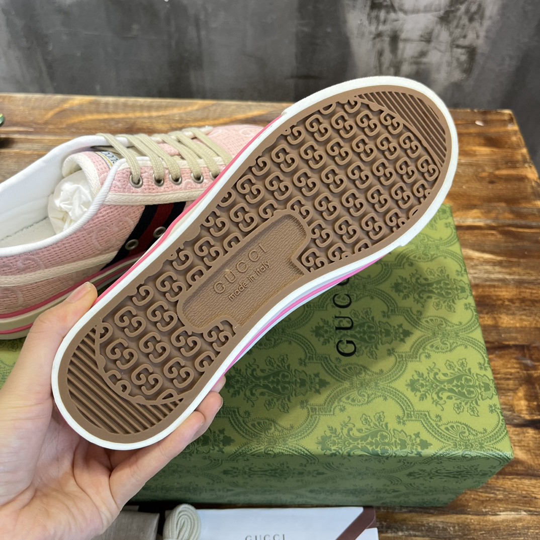Gucci Tennis 1977 Sneaker Pink For Men