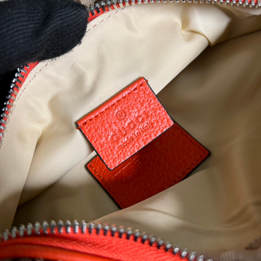 Gucci The North Face x Gucci Belt Bag Beige And Ebony Original GG Canvas For Women 8.7in/22cm 650299 GY5UN 8895