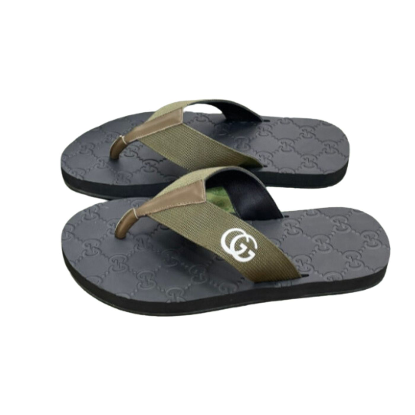 Gucci Thong Sandal Green For Men
