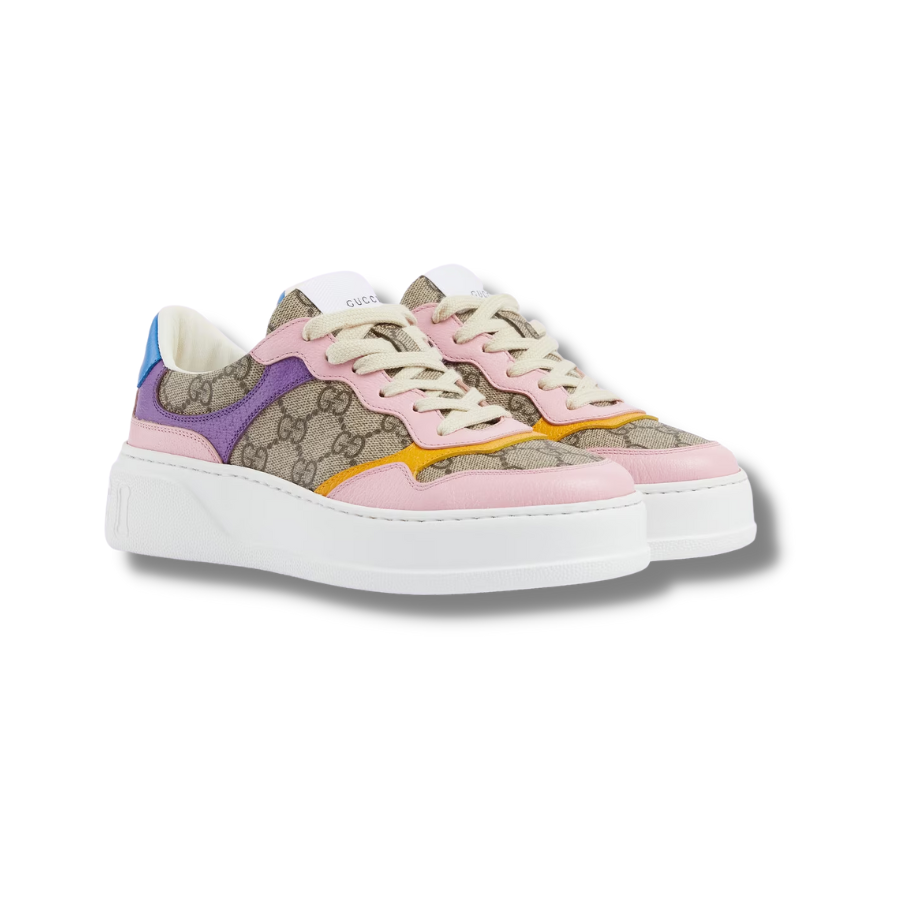 Gucci Women’s GG Sneakers Beige For Women 726850 FABAW 9785