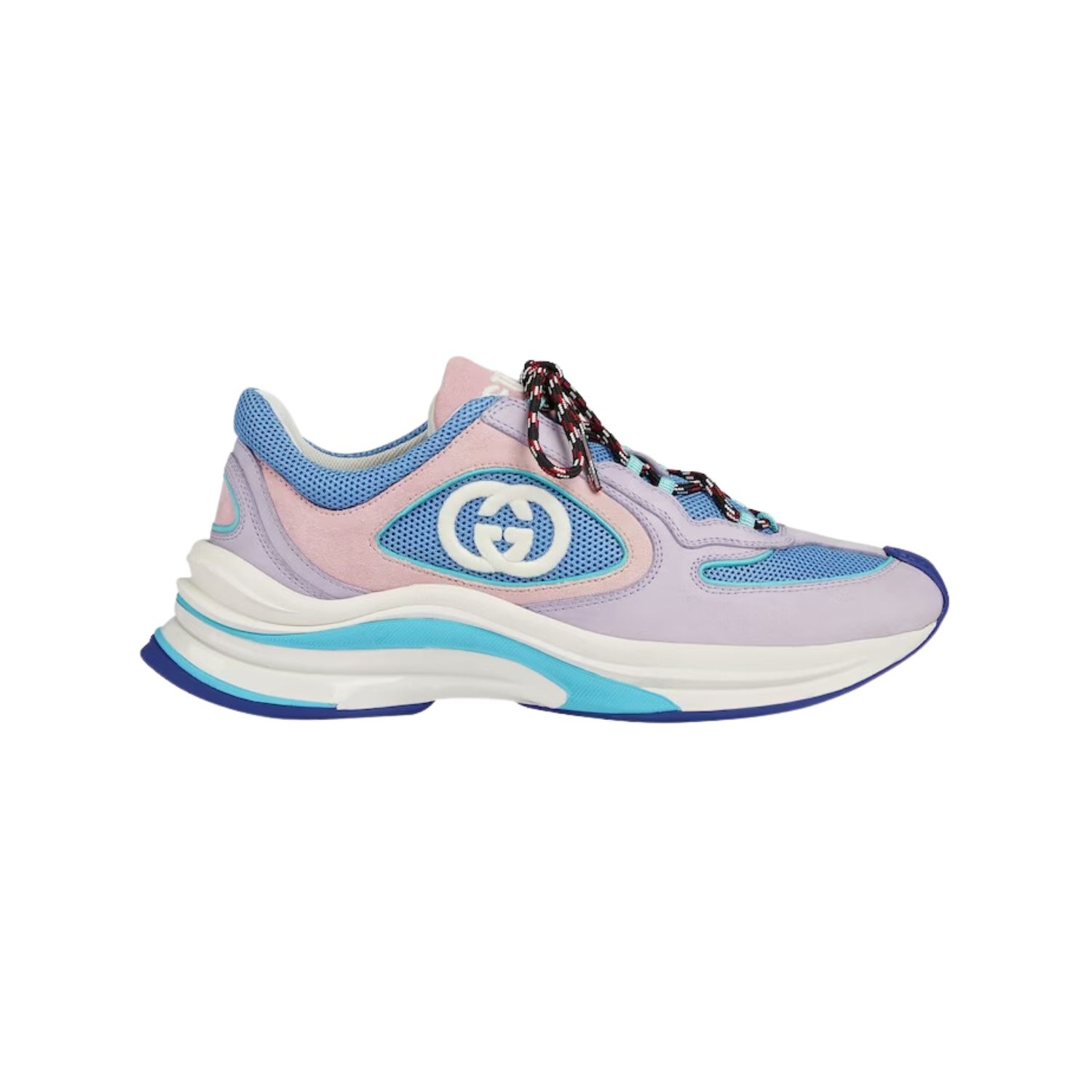 Gucci Women’s Gucci Run Sneaker Lilac For Women- 746939 AAB62 5343