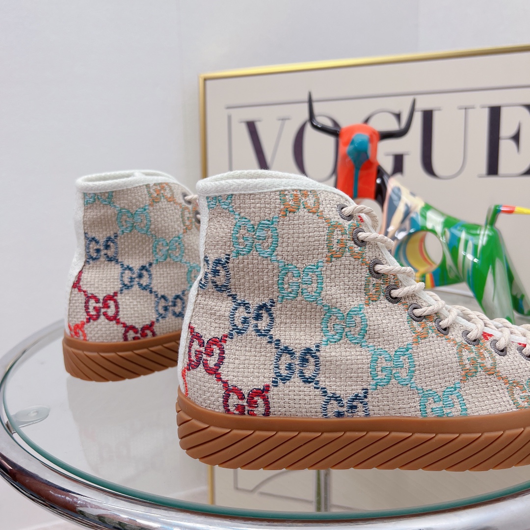 Gucci Women’s High-Top Maxi GG Sneaker Muticolor For Women GG