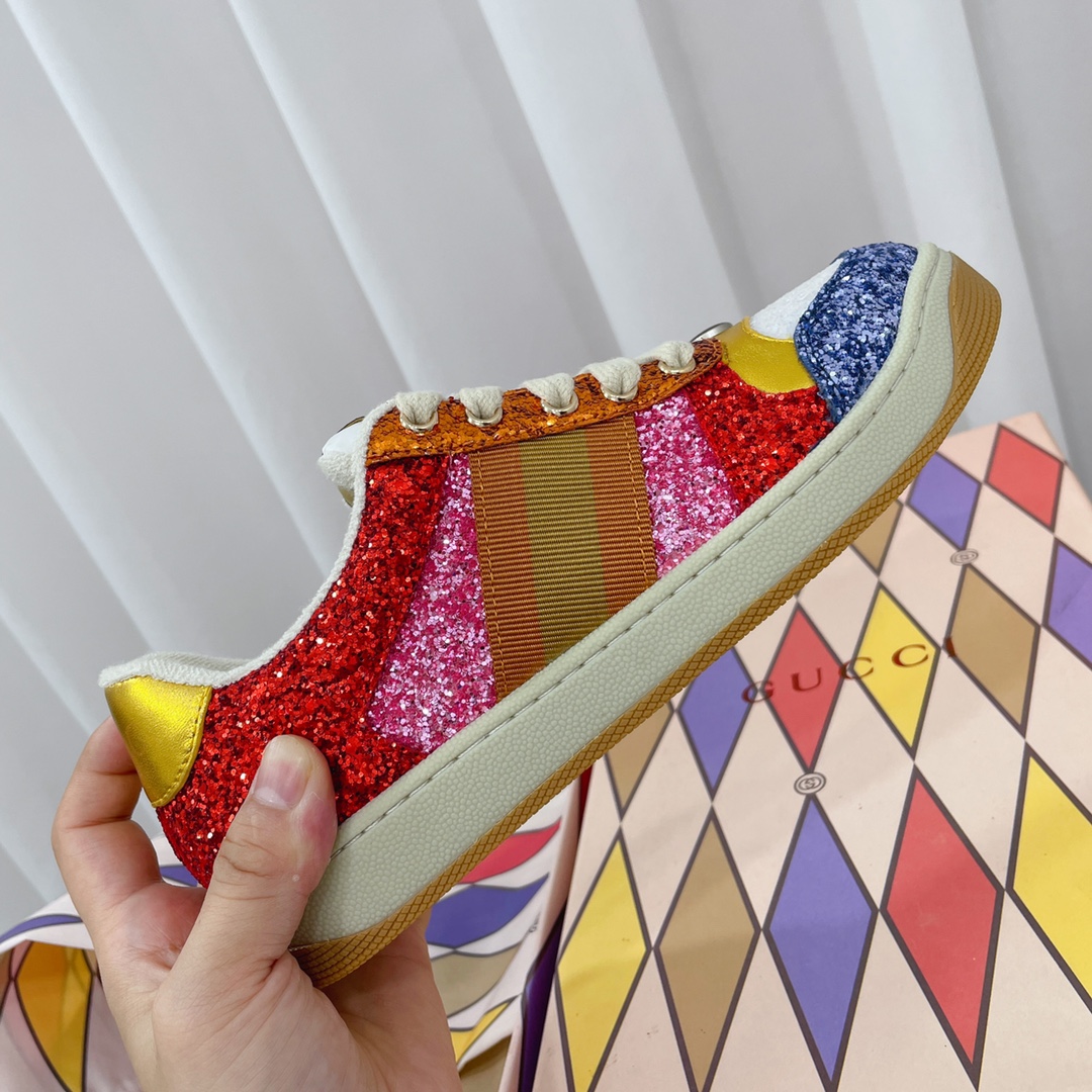 Gucci Women’s Screener Sneaker Multicolor For Women GG