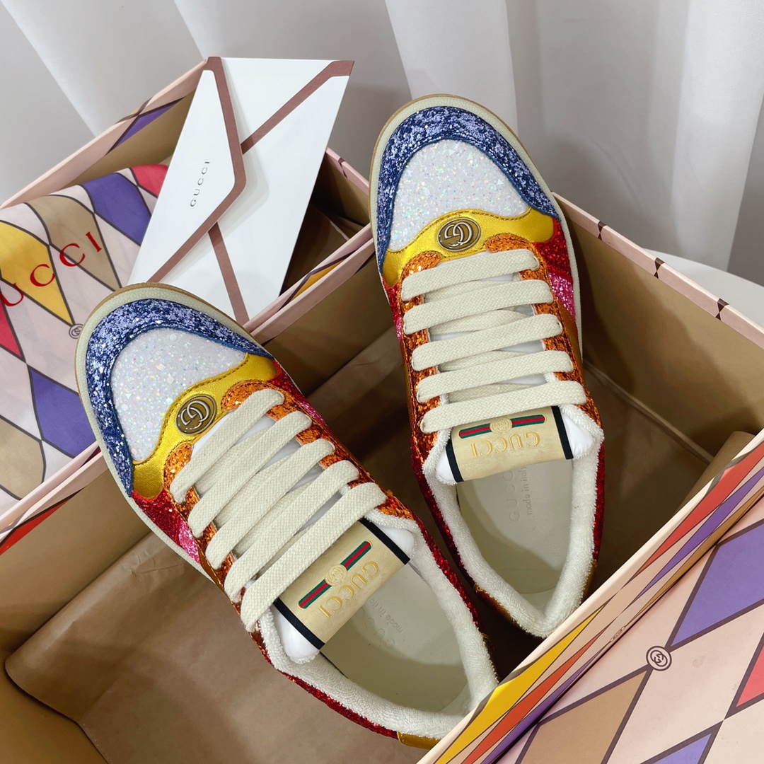 Gucci Women’s Screener Sneaker Multicolor For Women GG