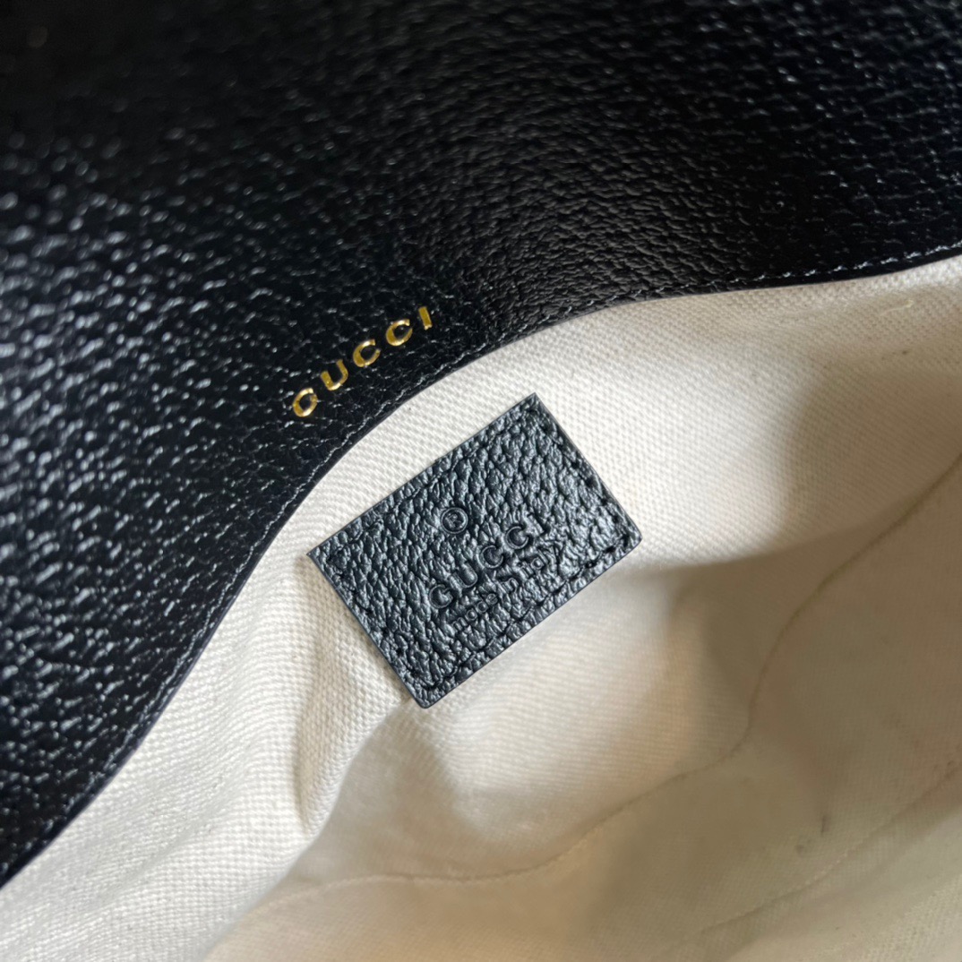Gucci x Adidas Horsebit 1955 Mini Bag Black For Women, Women’s Bags 8.1in/21cm