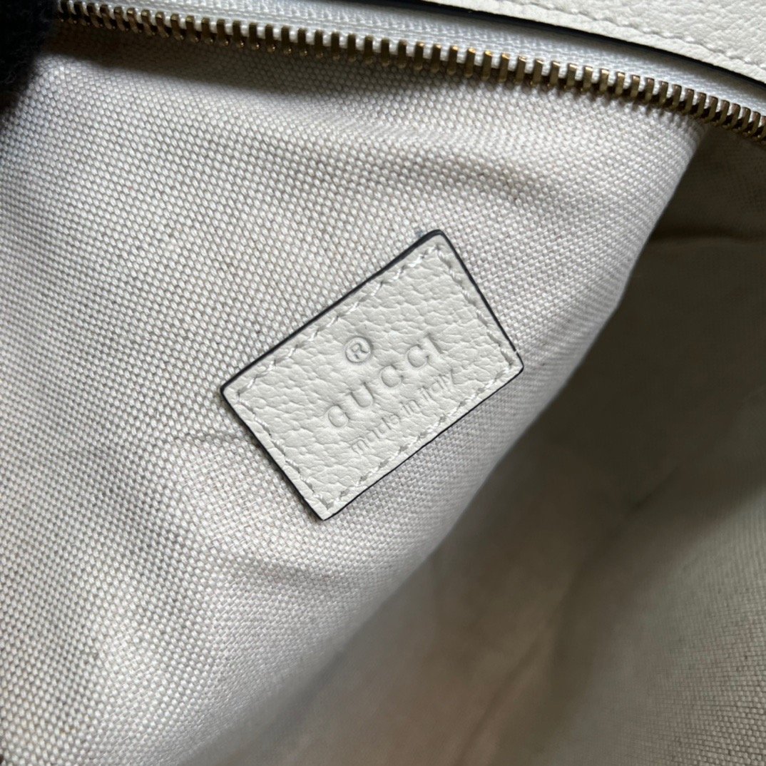 Gucci x Adidas Ophidia Shoulder Bag White For Women, Women’s Bags 8.6in/22cm GG 702626 DJ24T 8847
