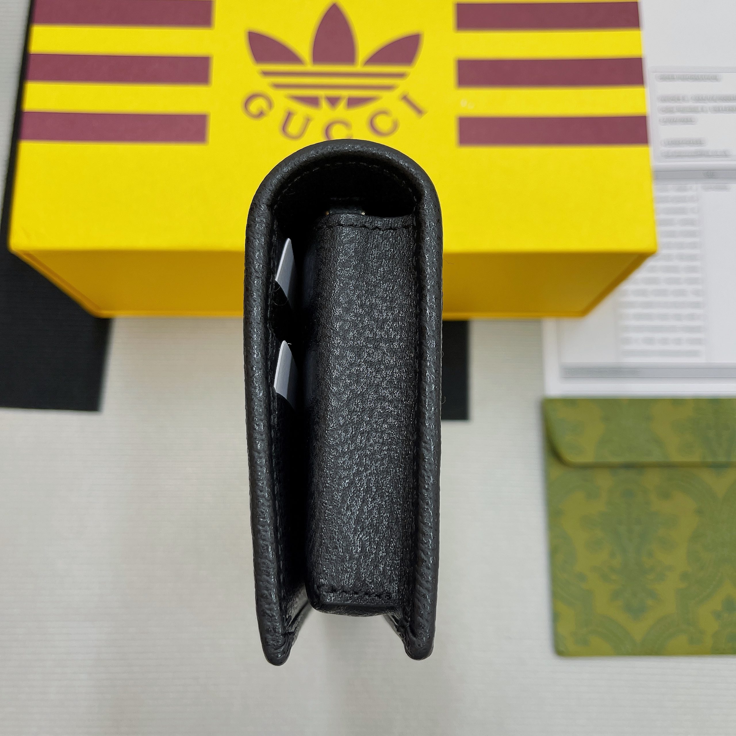 Gucci x Adidas Wallet With Chain White For Women, Women’s Bags 7.5in/19cm GG 621892 UZ3BG 8847