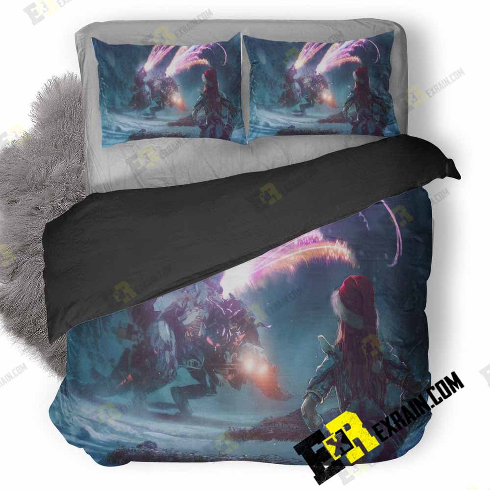 Guerrilla Horizon Zero Dawn 3F 3D Customized Duvet Cover Bedding Set