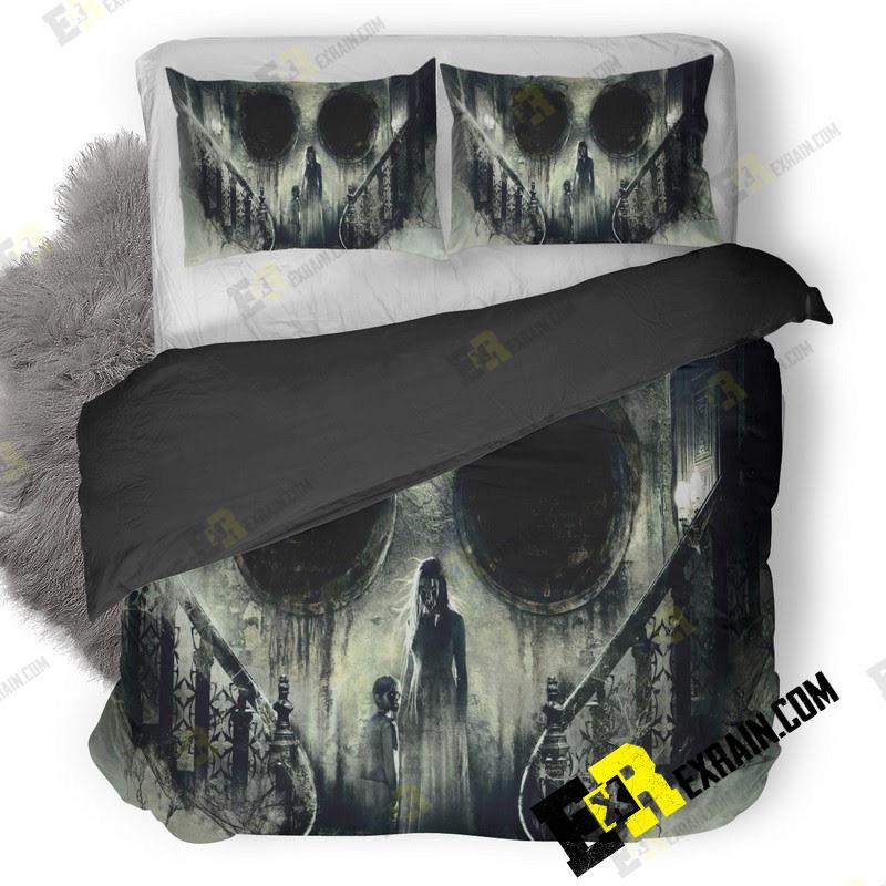 Guests Russian Horror Movie 8H 3D Customized Duvet Cover Bedding Set