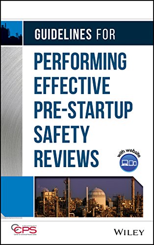 Guidelines for Performing Effective Pre-Startup Safety Reviews (PDF/EPUB Version)